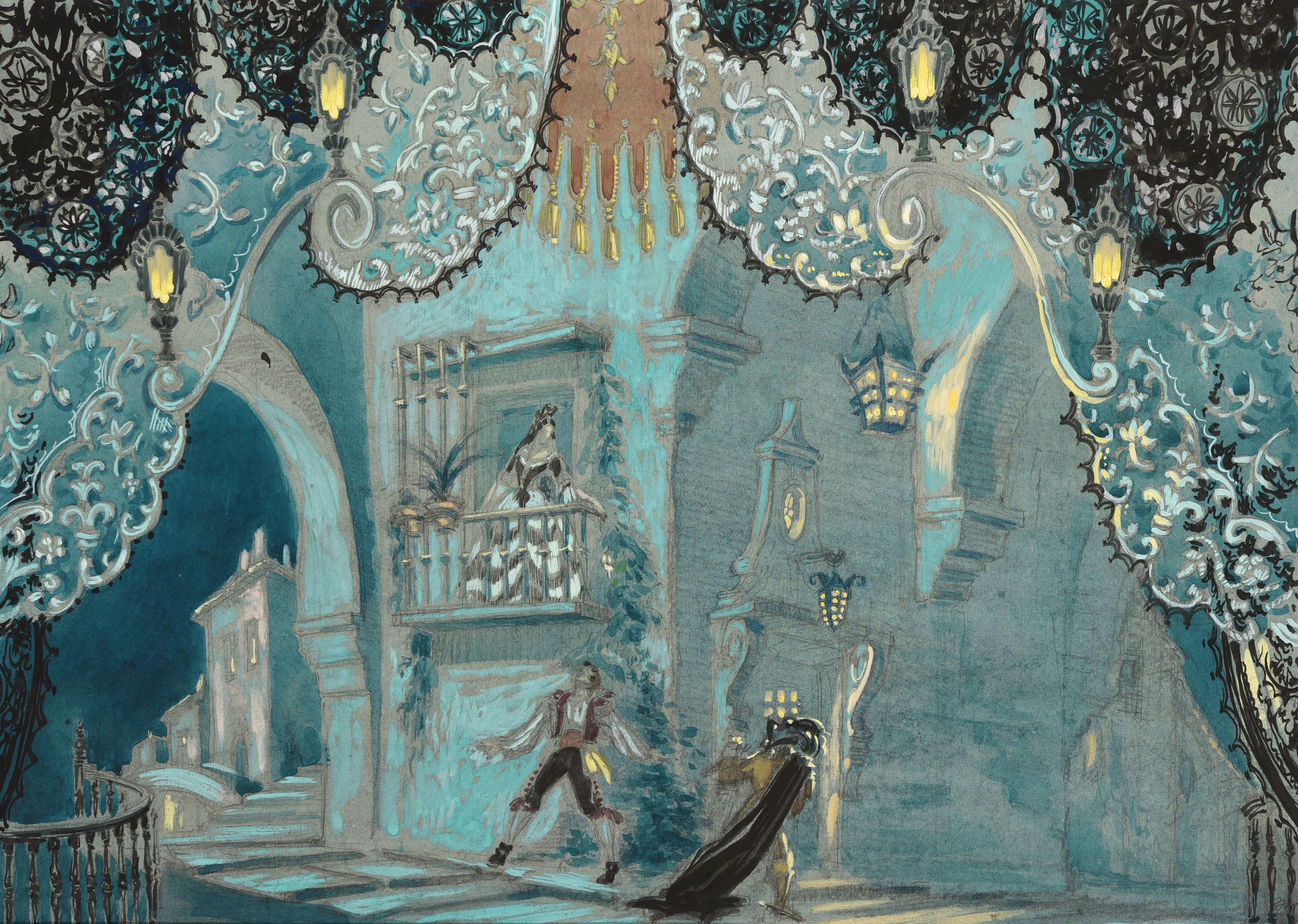 BAKST Léon,:  | H&ocirc;tel Des Ventes de Monte-Carlo