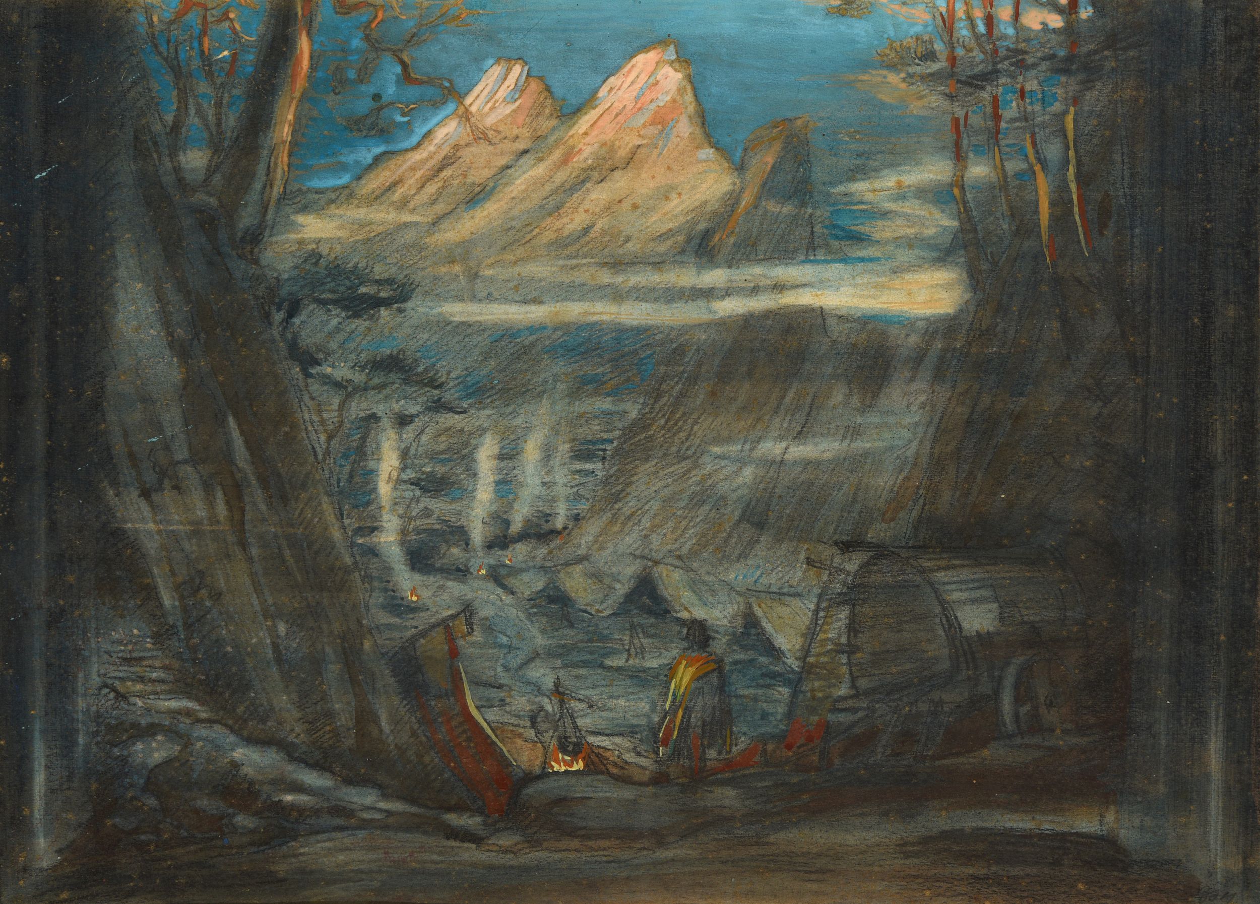 BAKST Léon,:  | H&ocirc;tel Des Ventes de Monte-Carlo