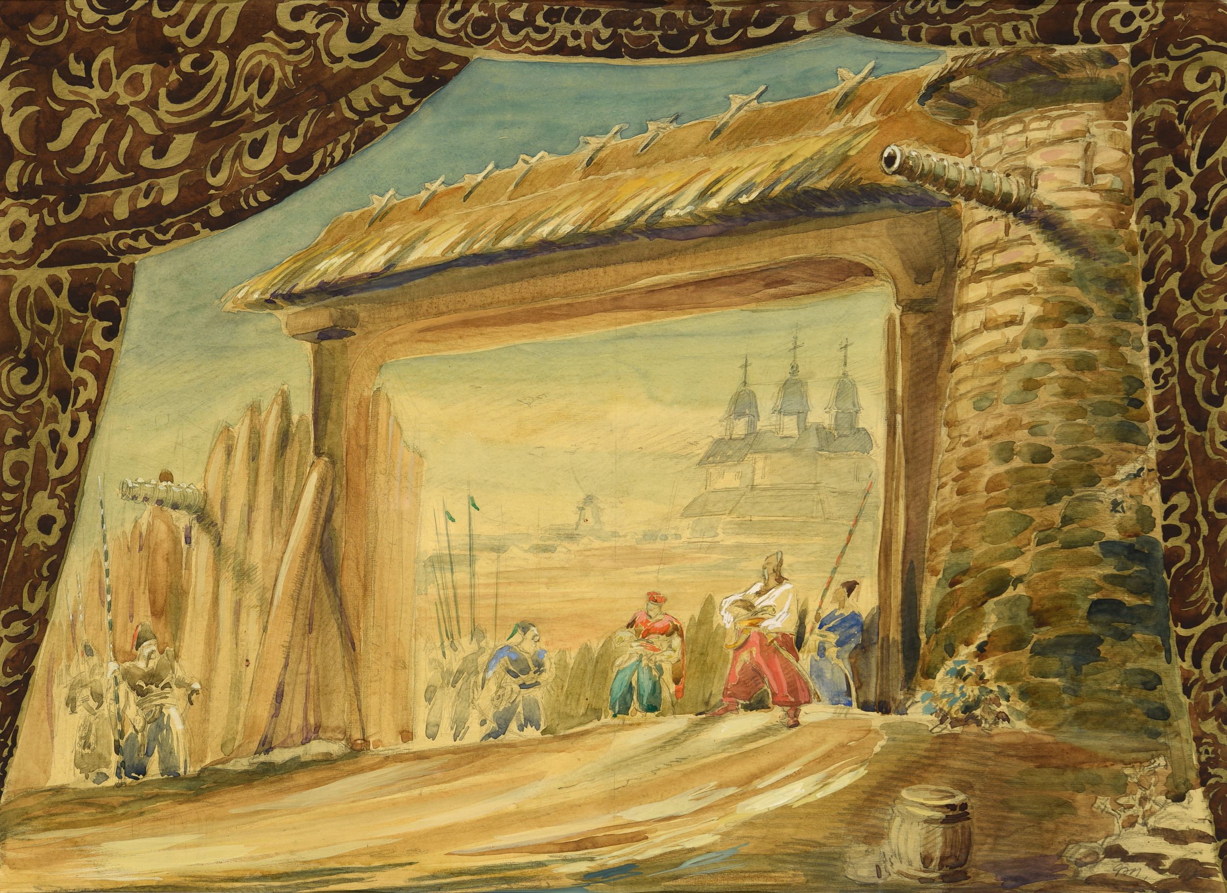 BAKST Léon,:  | H&ocirc;tel Des Ventes de Monte-Carlo