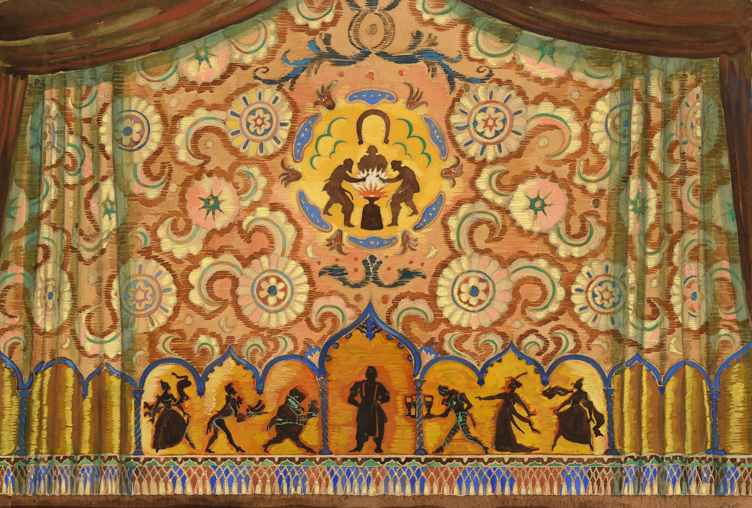 BAKST Léon,:  | H&ocirc;tel Des Ventes de Monte-Carlo