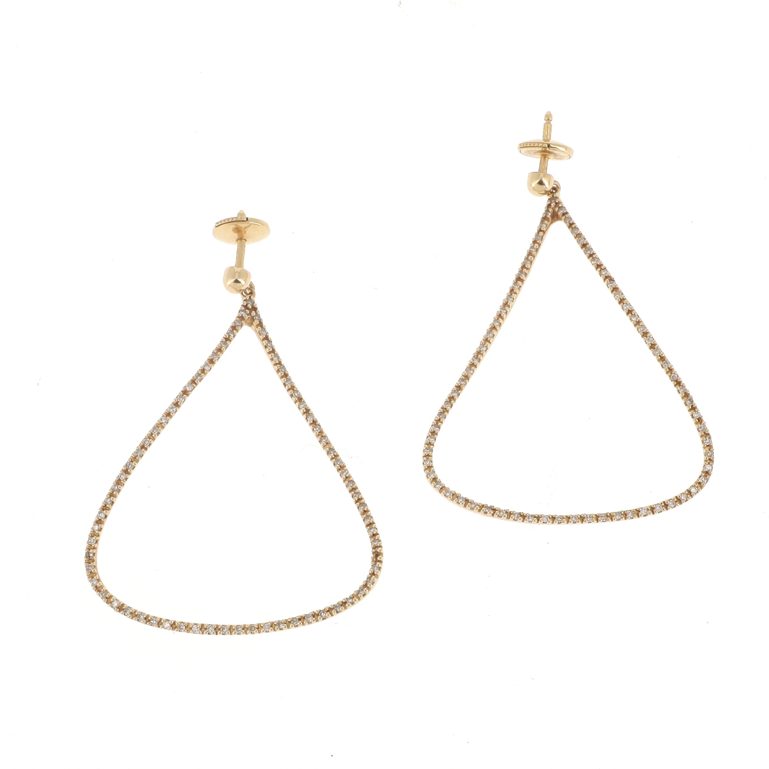 PAIRE DE PENDANTS D'OREILLES