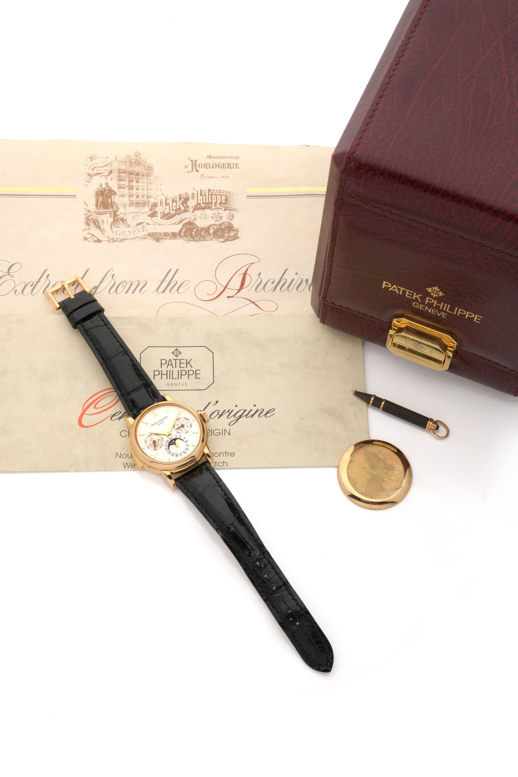 PATEK PHILIPPE PERPETUAL CALENDAR MINUTE REPEATER:  | H&ocirc;tel Des Ventes de Monte-Carlo