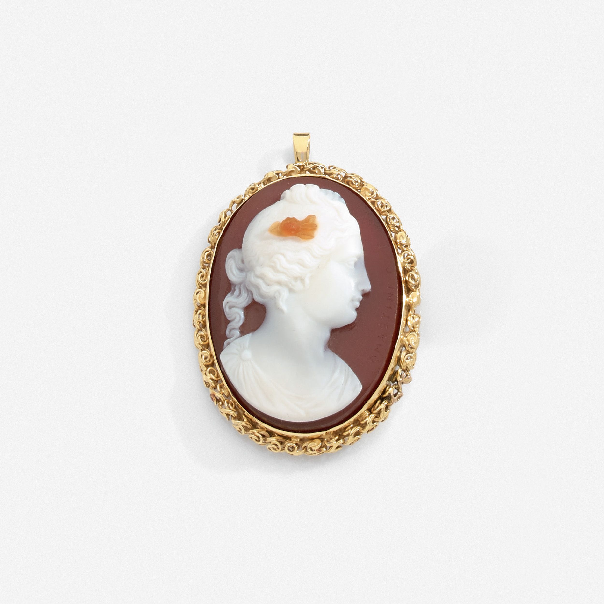 PENDENTIF CAMEE PAR AMASTINI :  | H&ocirc;tel Des Ventes de Monte-Carlo