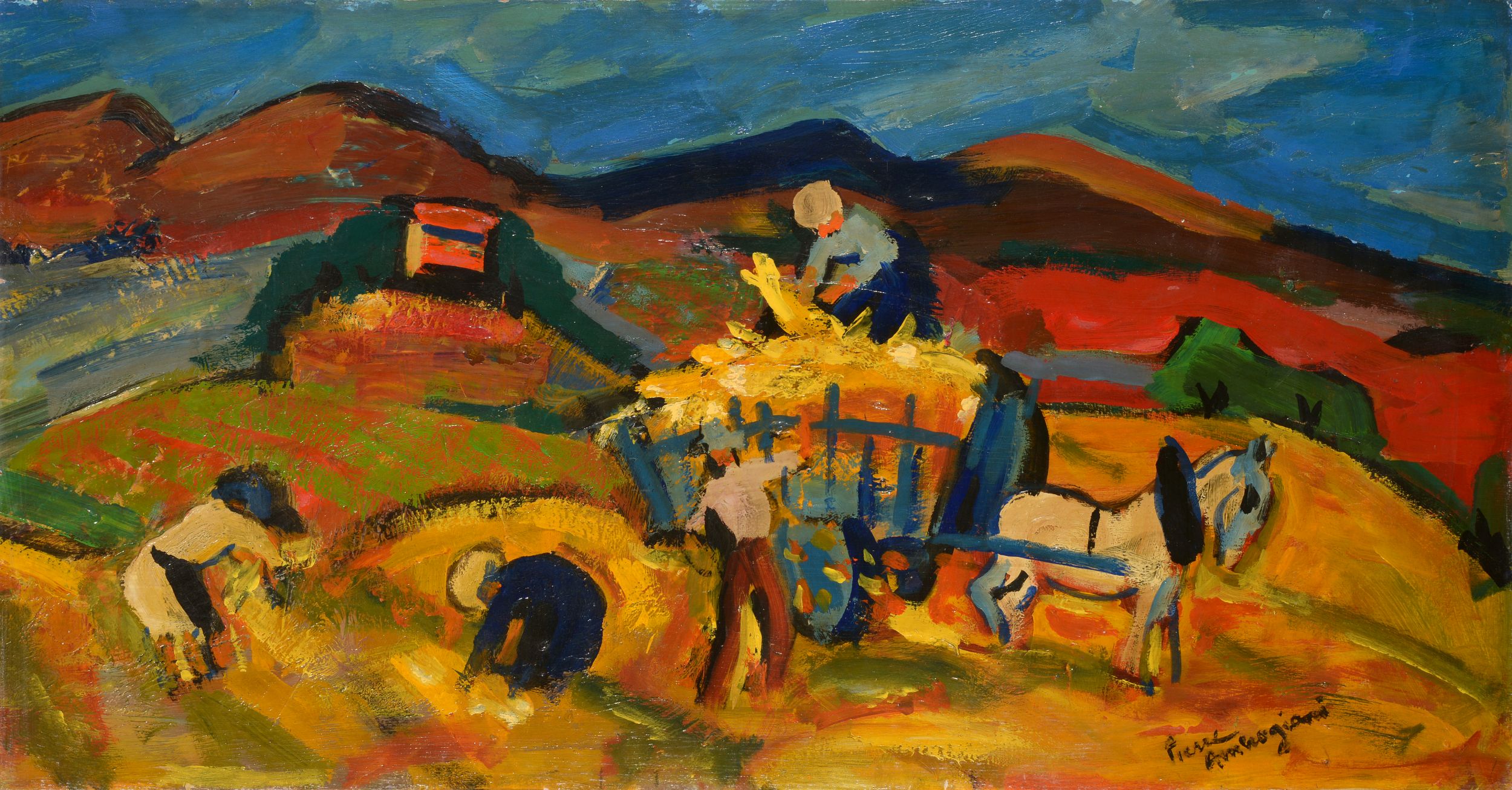 MARCEL GROMAIRE (1892-1971):  | H&ocirc;tel Des Ventes de Monte-Carlo