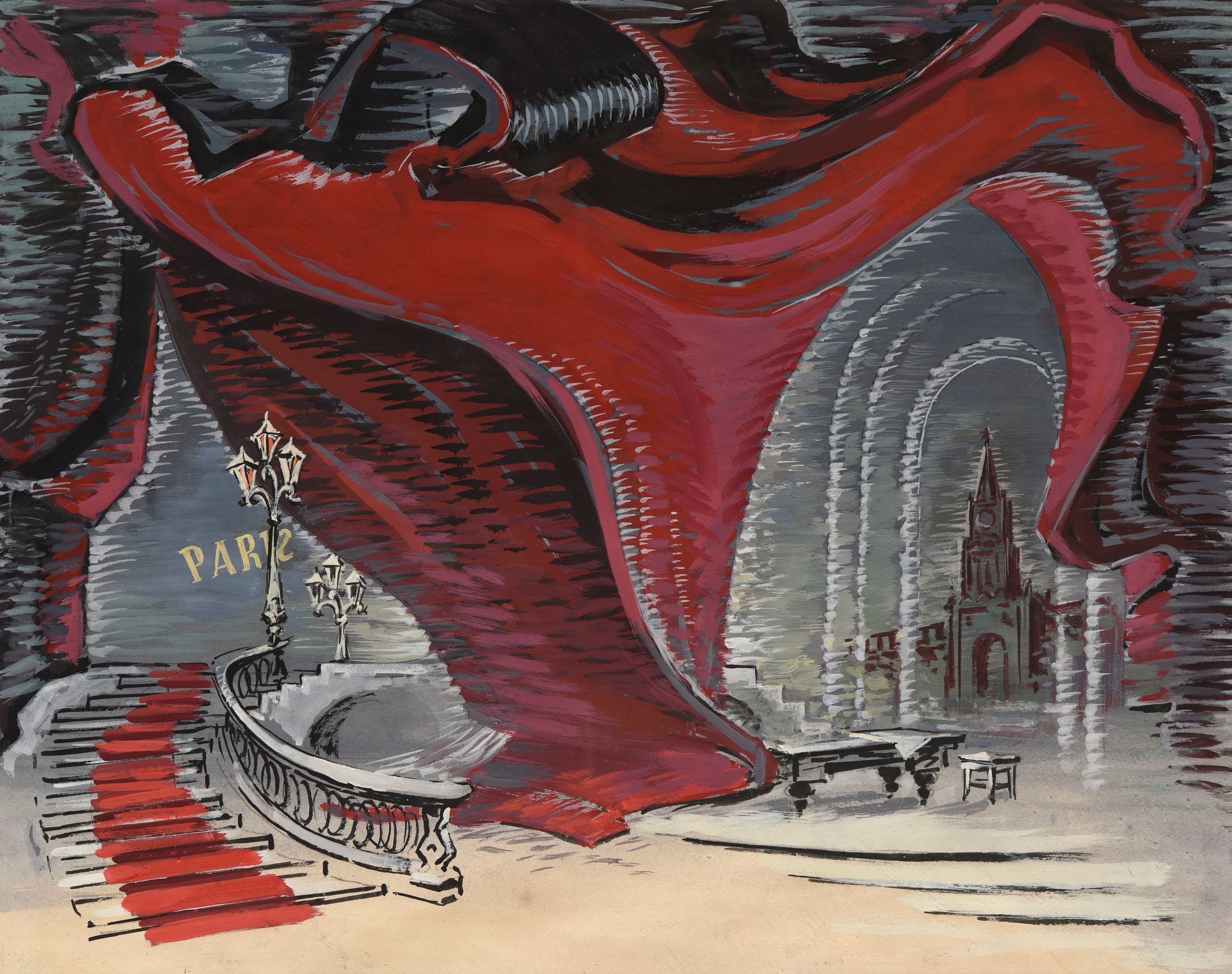 BAKST Léon,:  | H&ocirc;tel Des Ventes de Monte-Carlo