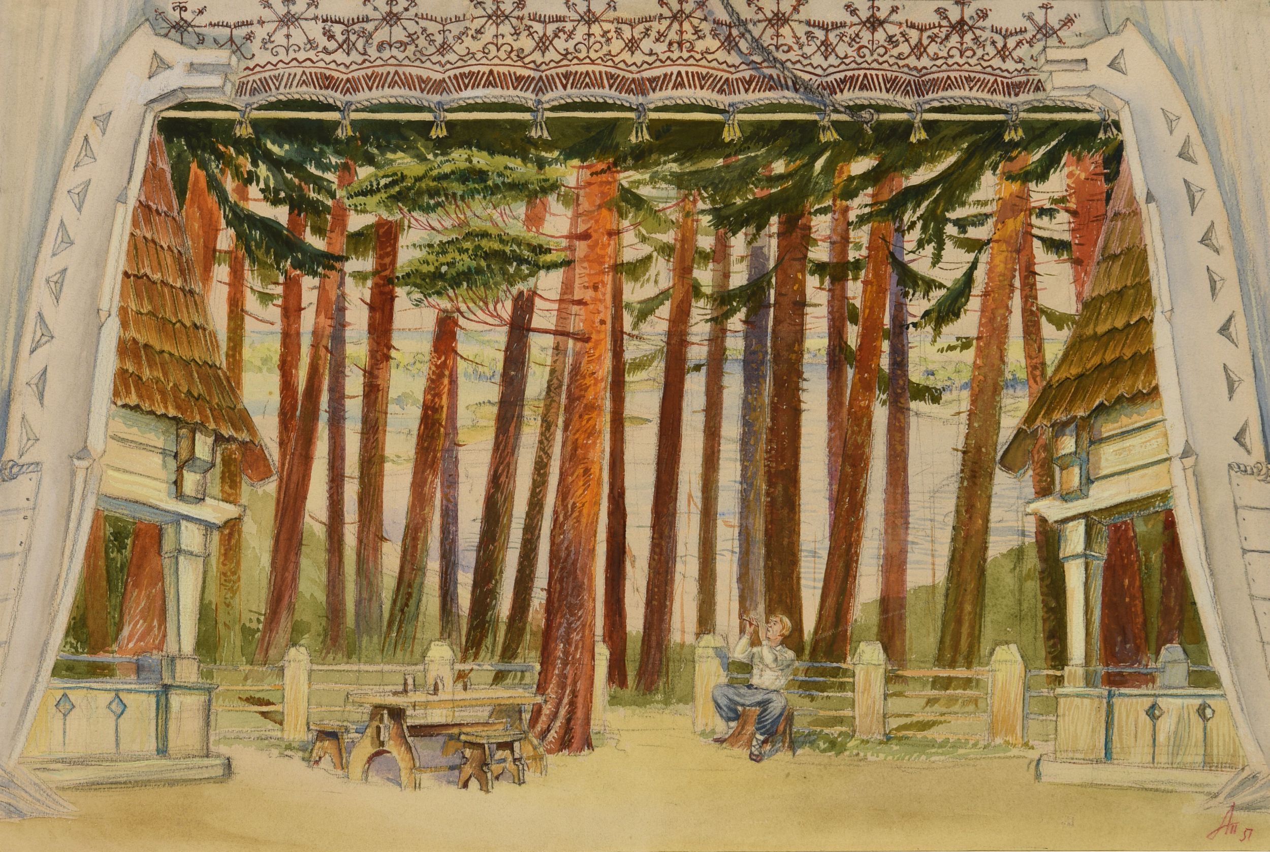 BAKST Léon,:  | H&ocirc;tel Des Ventes de Monte-Carlo