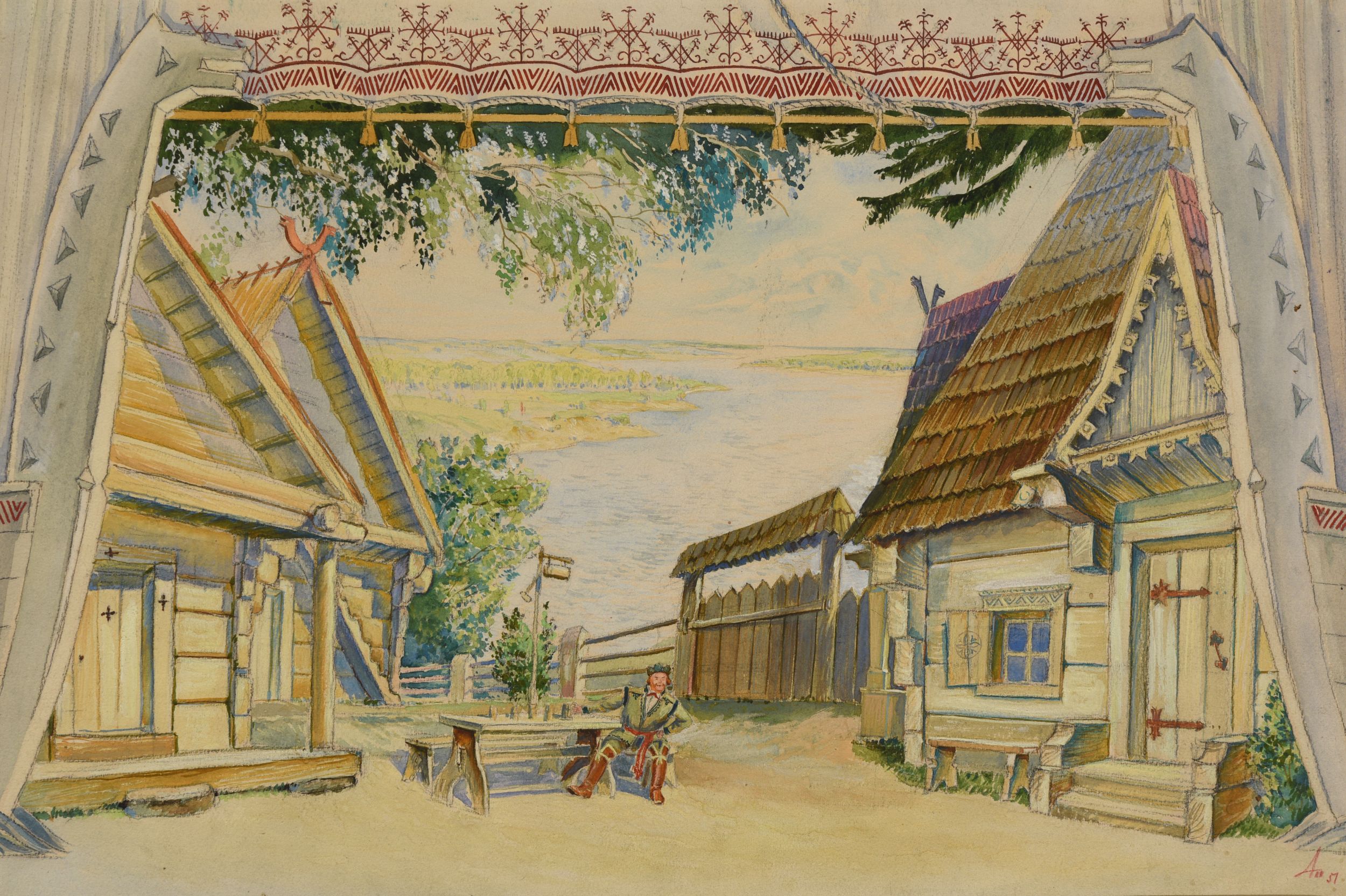 BAKST Léon,:  | H&ocirc;tel Des Ventes de Monte-Carlo