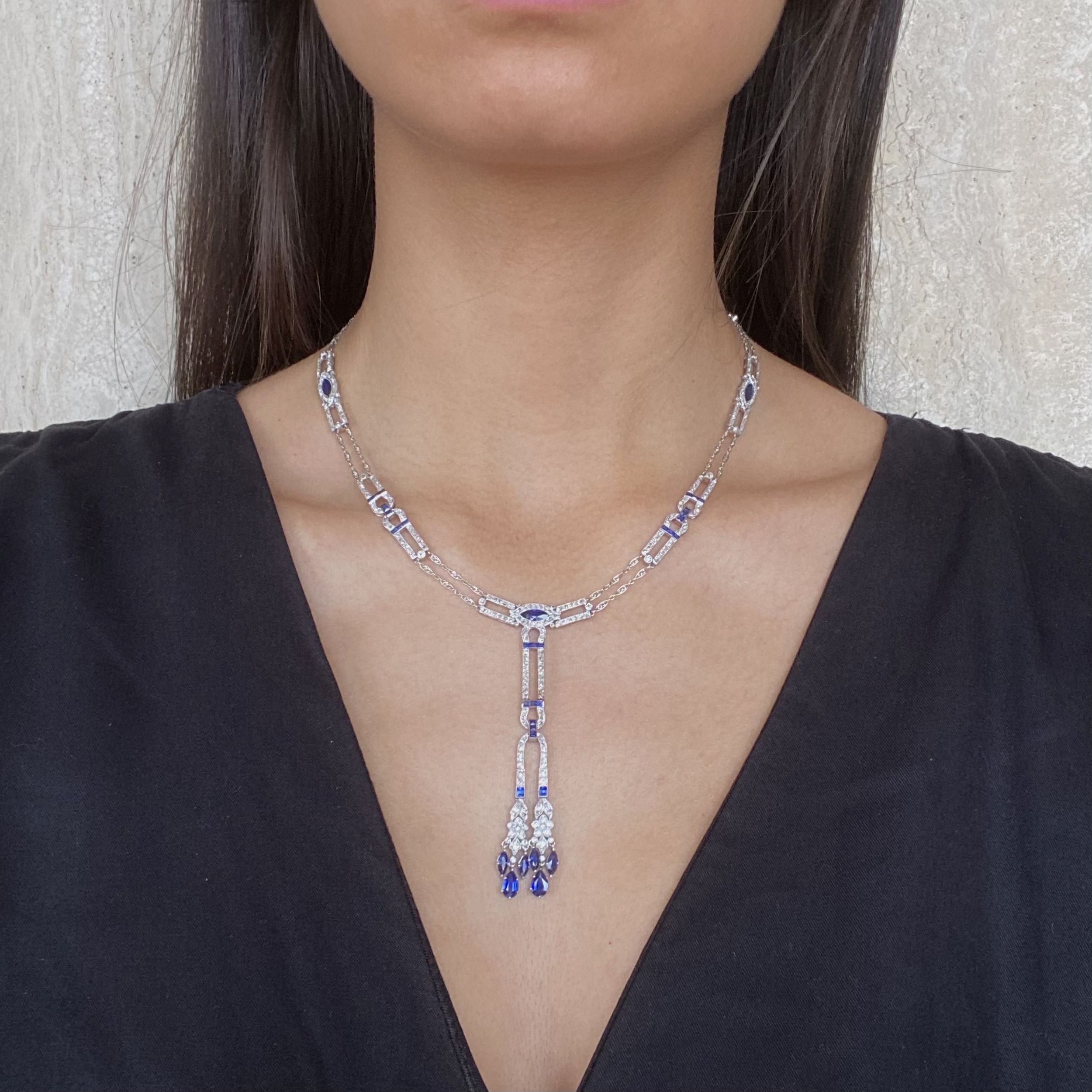 RAVISSANT COLLIER ART DECO:  | H&ocirc;tel Des Ventes de Monte-Carlo