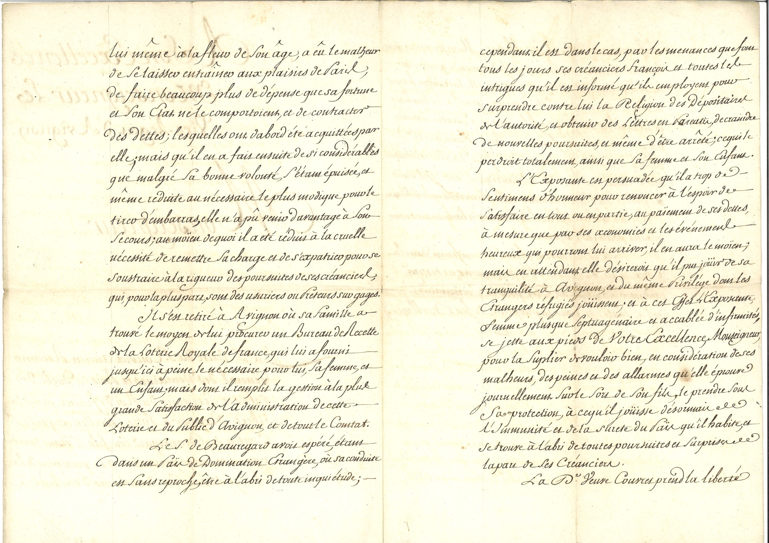Requête de Madame Couvres, :  | H&ocirc;tel Des Ventes de Monte-Carlo
