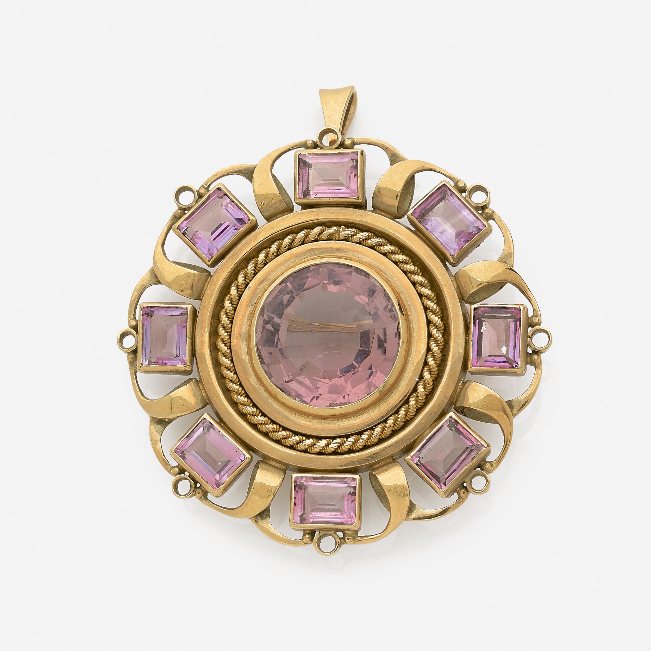 PENDENTIF MEDAILLE :  | H&ocirc;tel Des Ventes de Monte-Carlo