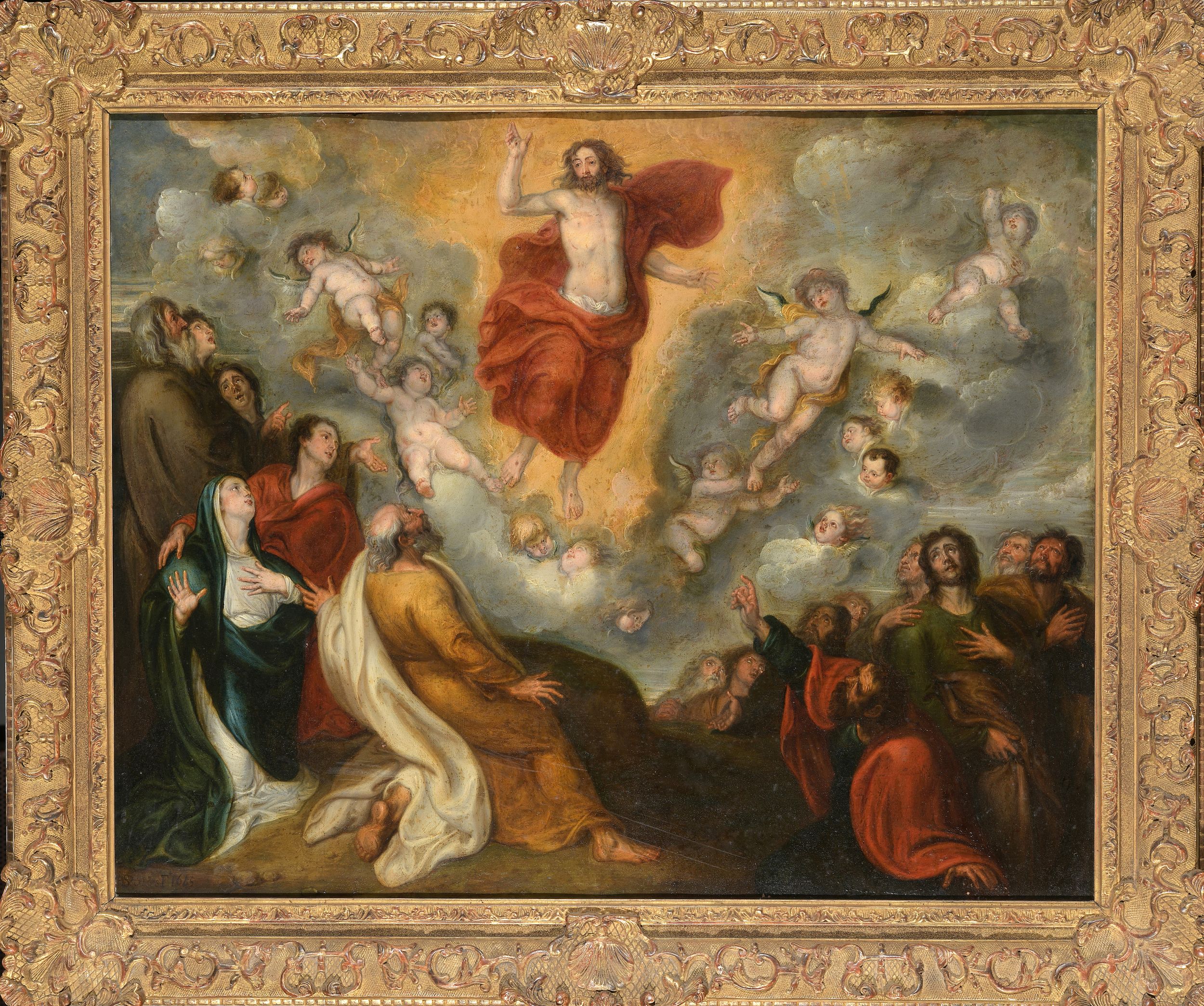Simon de VOS (Anvers 1603, - 1676):  | H&ocirc;tel Des Ventes de Monte-Carlo