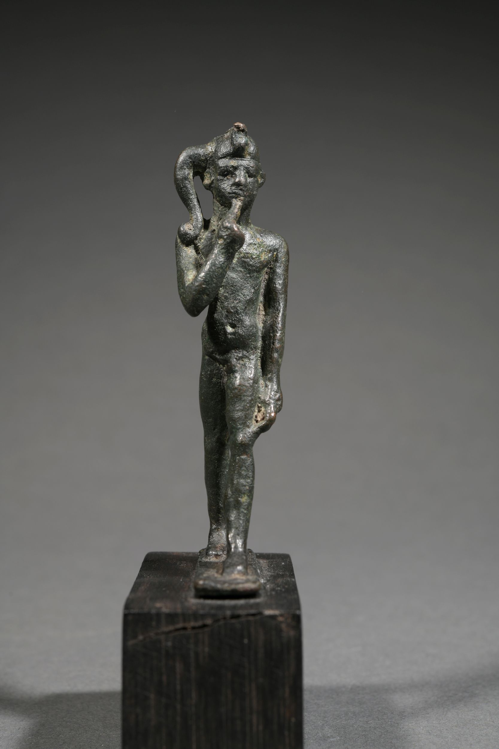 STATUETTE D’HARPOCRATE
