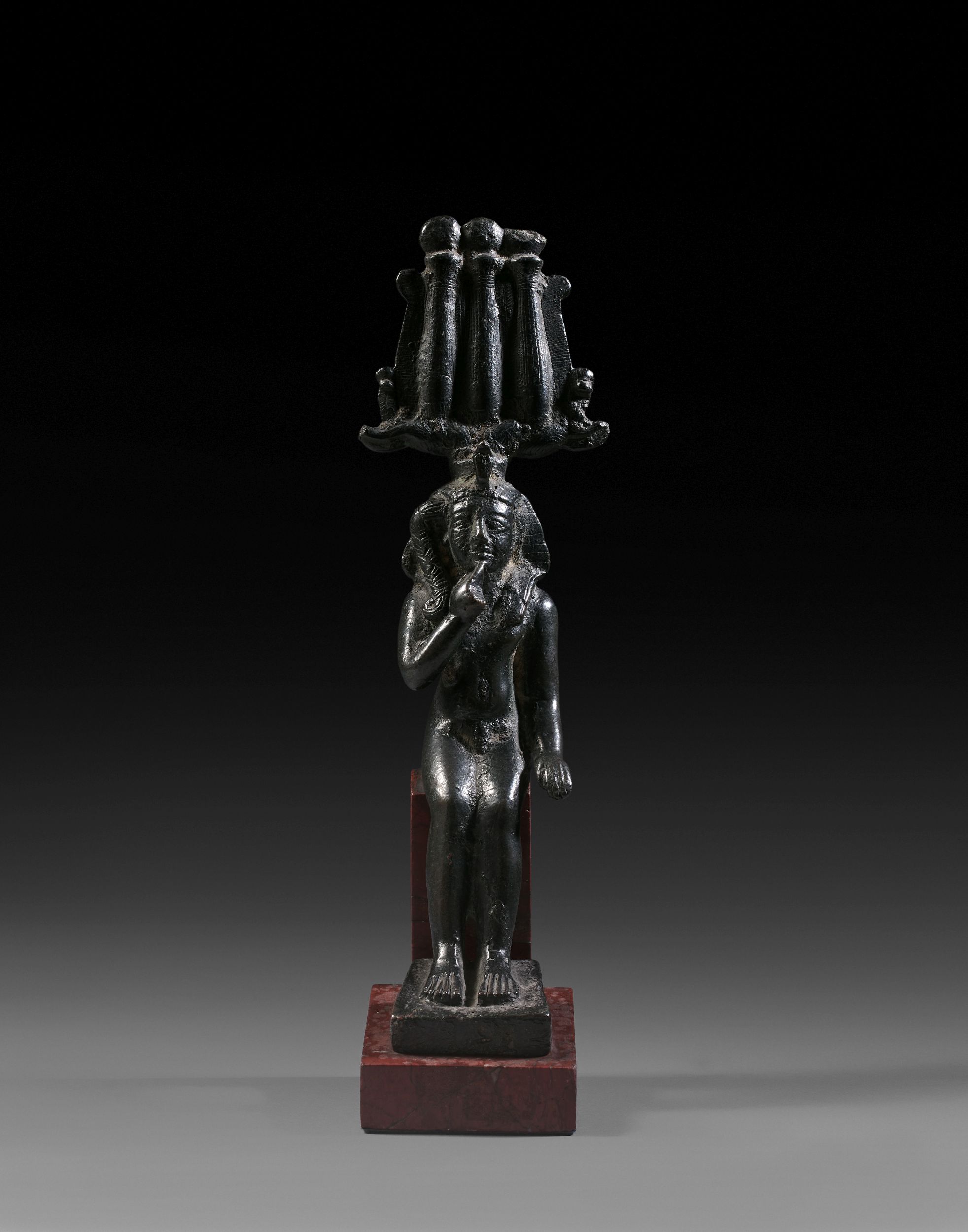 STATUETTE D’HARPOCRATE