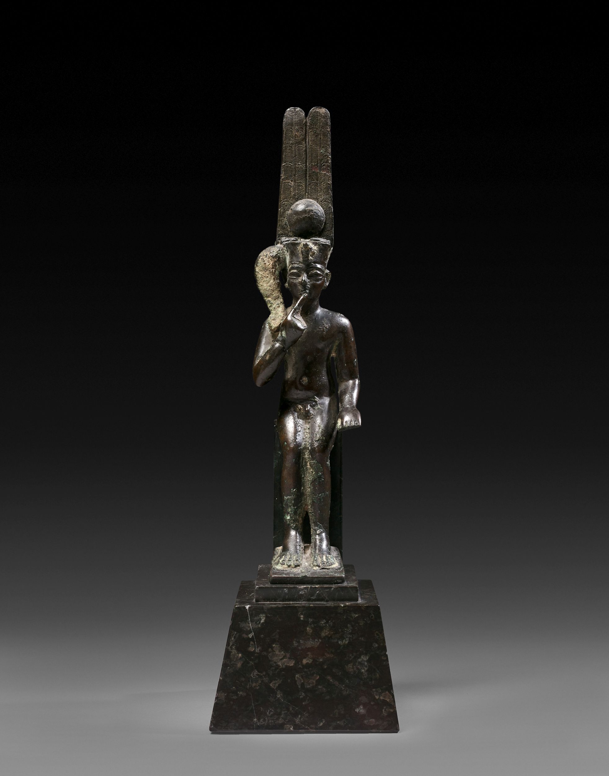 STATUETTE D’HARPOCRATE