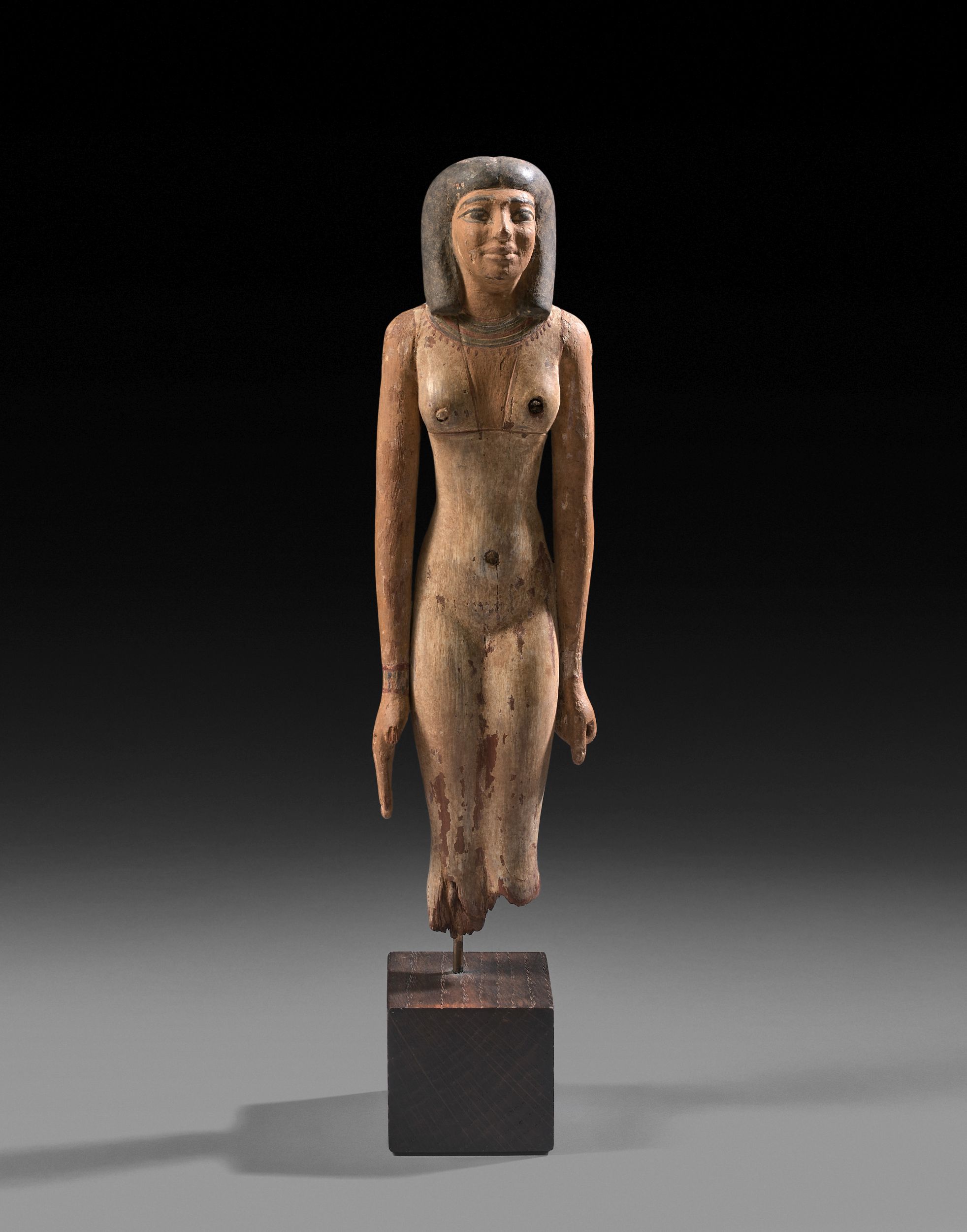 STATUETTE FUNÉRAIRE FÉMININE 