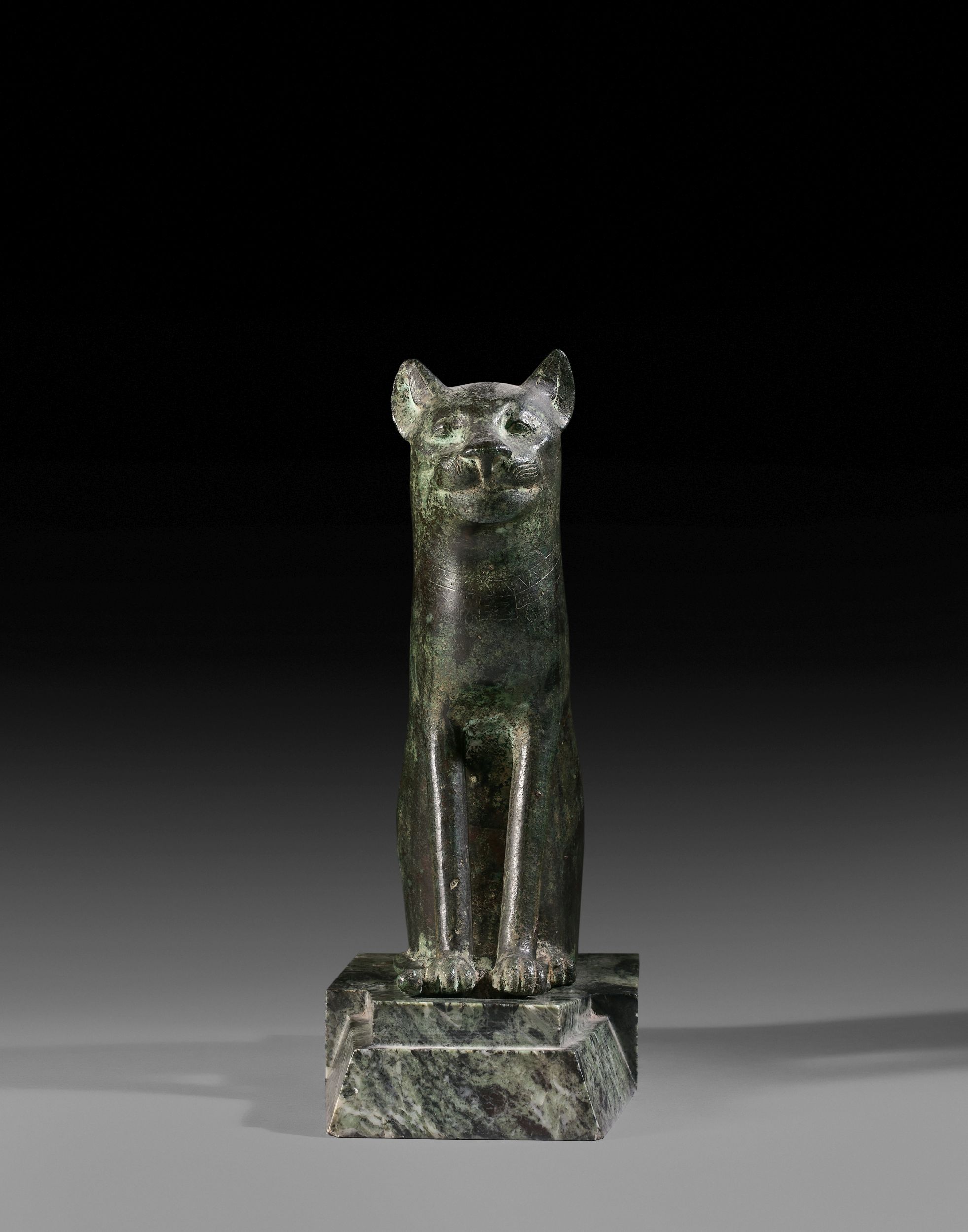 STATUETTE VOTIVE DE CHAT