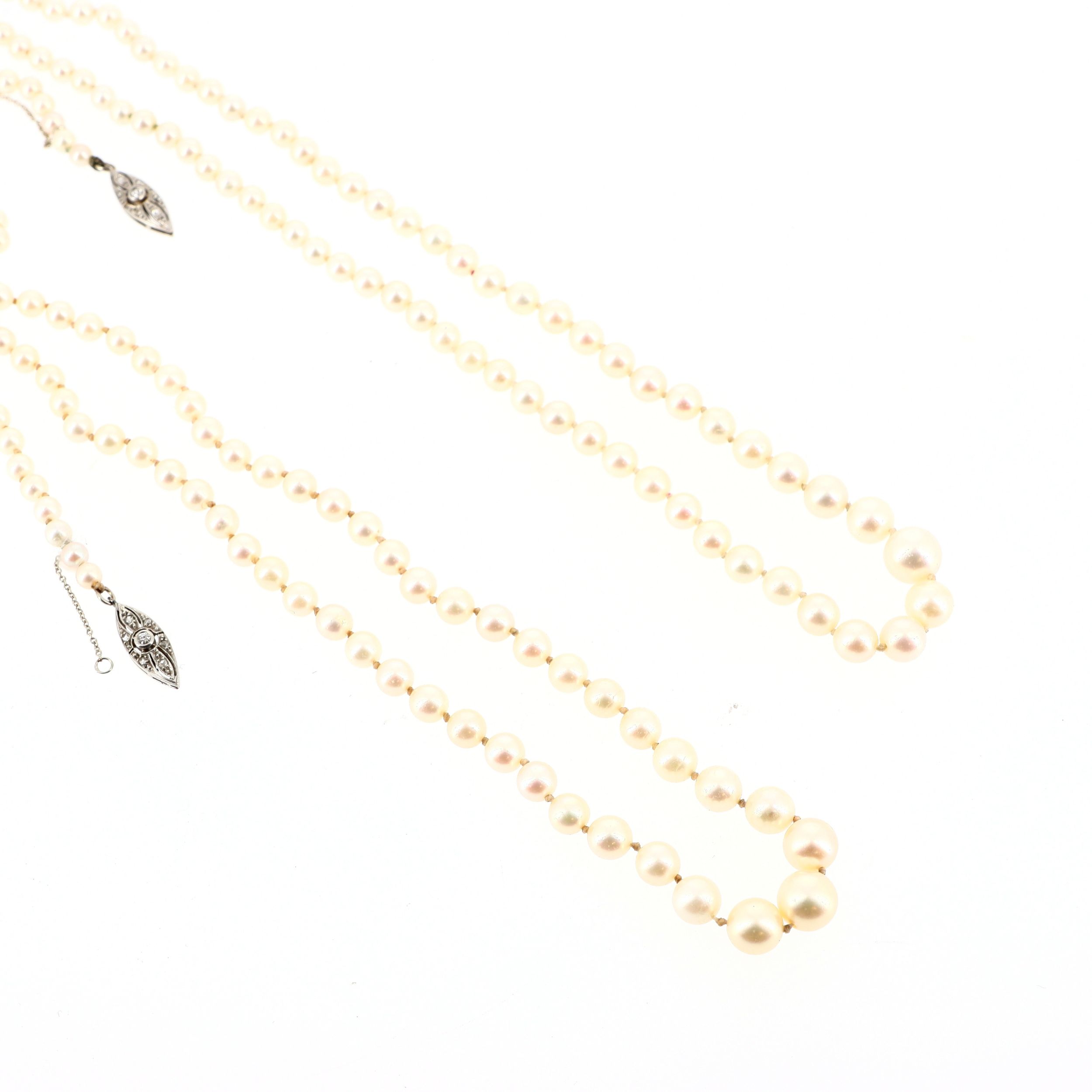 SUITE DE DEUX COLLIERS