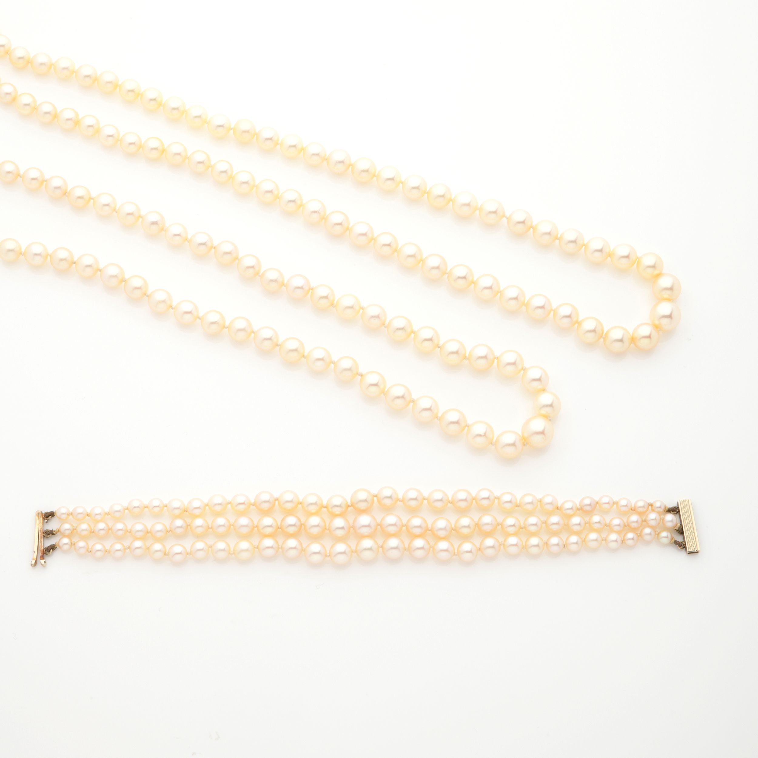 SUITE DE DEUX BRACELETS JONCS:  | H&ocirc;tel Des Ventes de Monte-Carlo