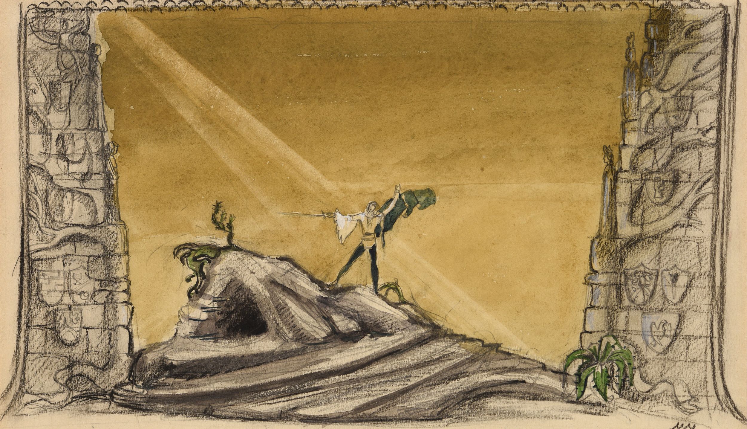 BAKST Léon,:  | H&ocirc;tel Des Ventes de Monte-Carlo