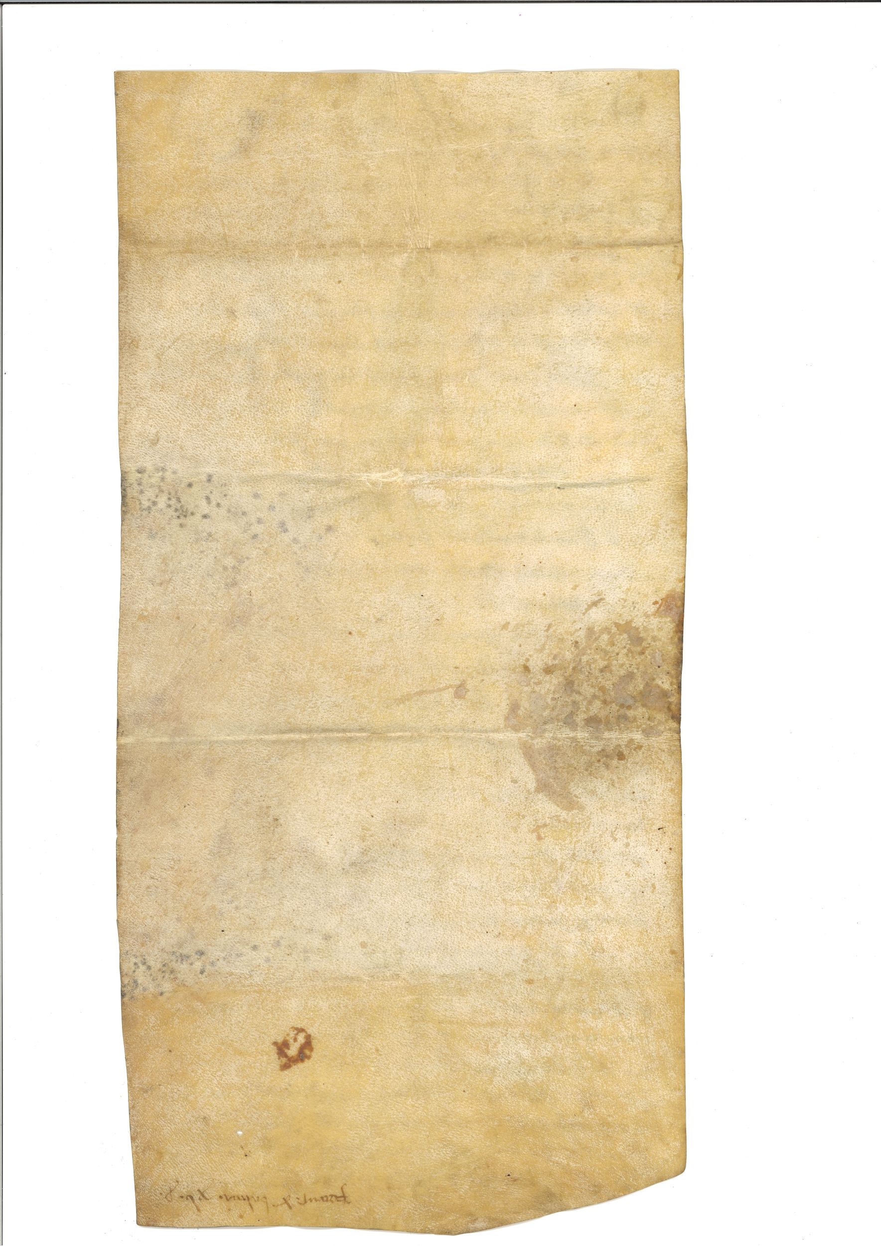 UNE PIECE MANUSCRITE DATEE 1292:  | H&ocirc;tel Des Ventes de Monte-Carlo