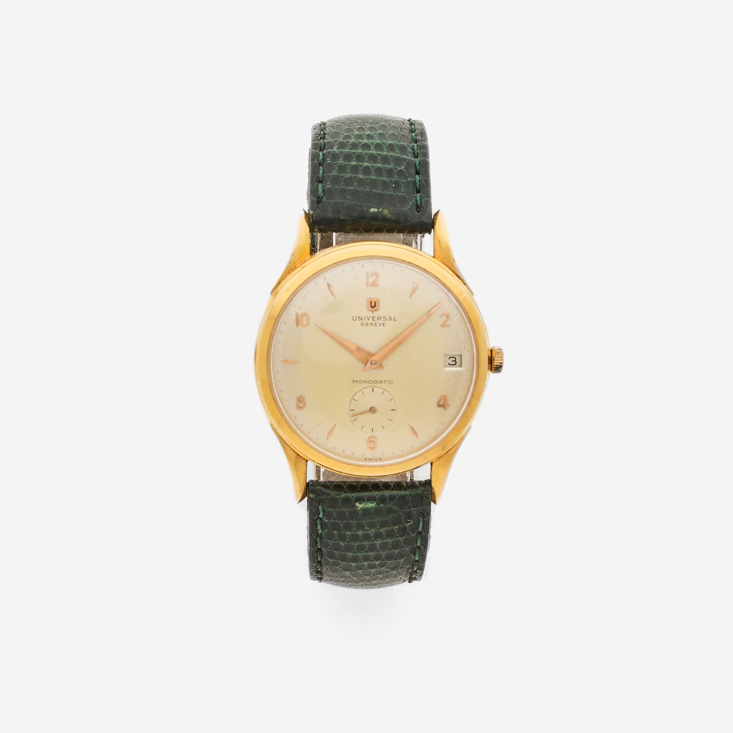 UNIVERSAL GENEVE Monodatic Vers 1950 