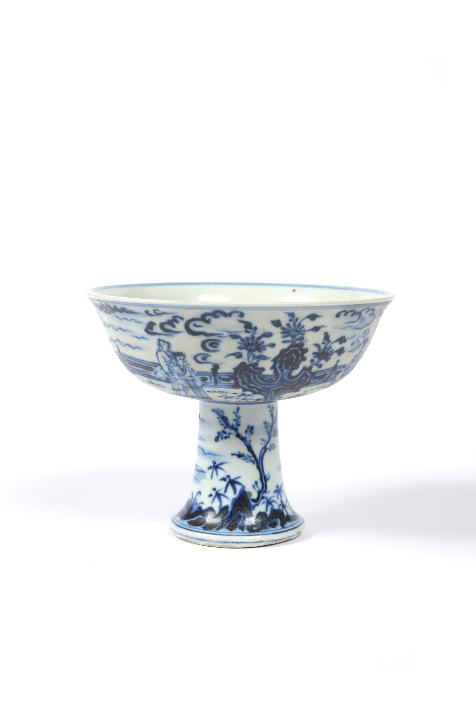 VASE COUPELLE SUR PIEDOUCHE