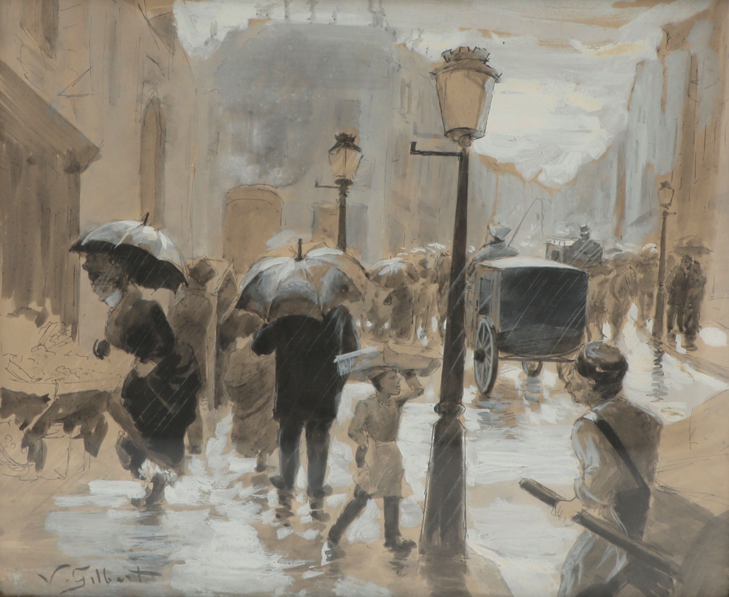 VICTOR GABRIEL GILBERT (1847-1935)