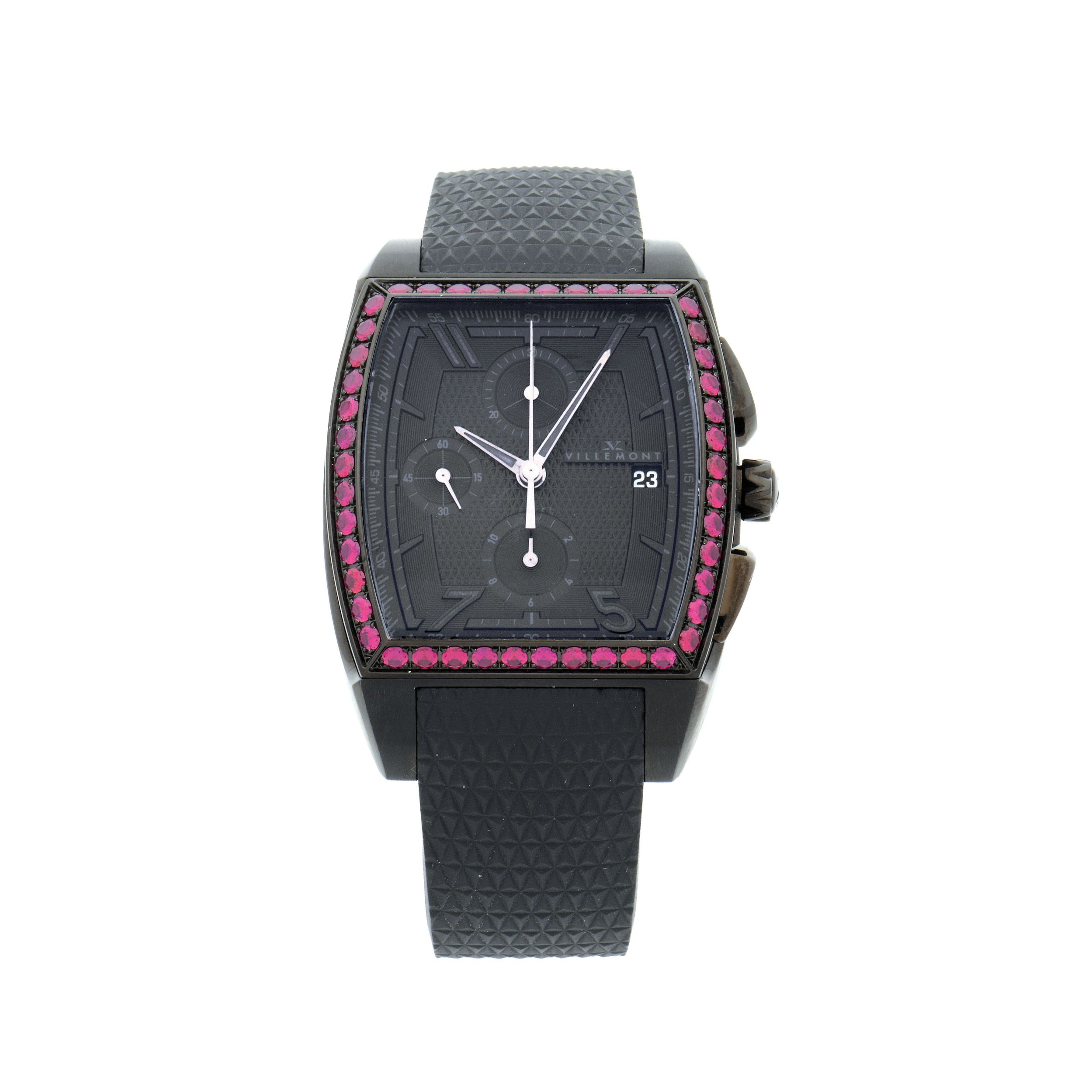 VILLEMONT ASTON T NIGHT HAWK CHRONOGRAPH 