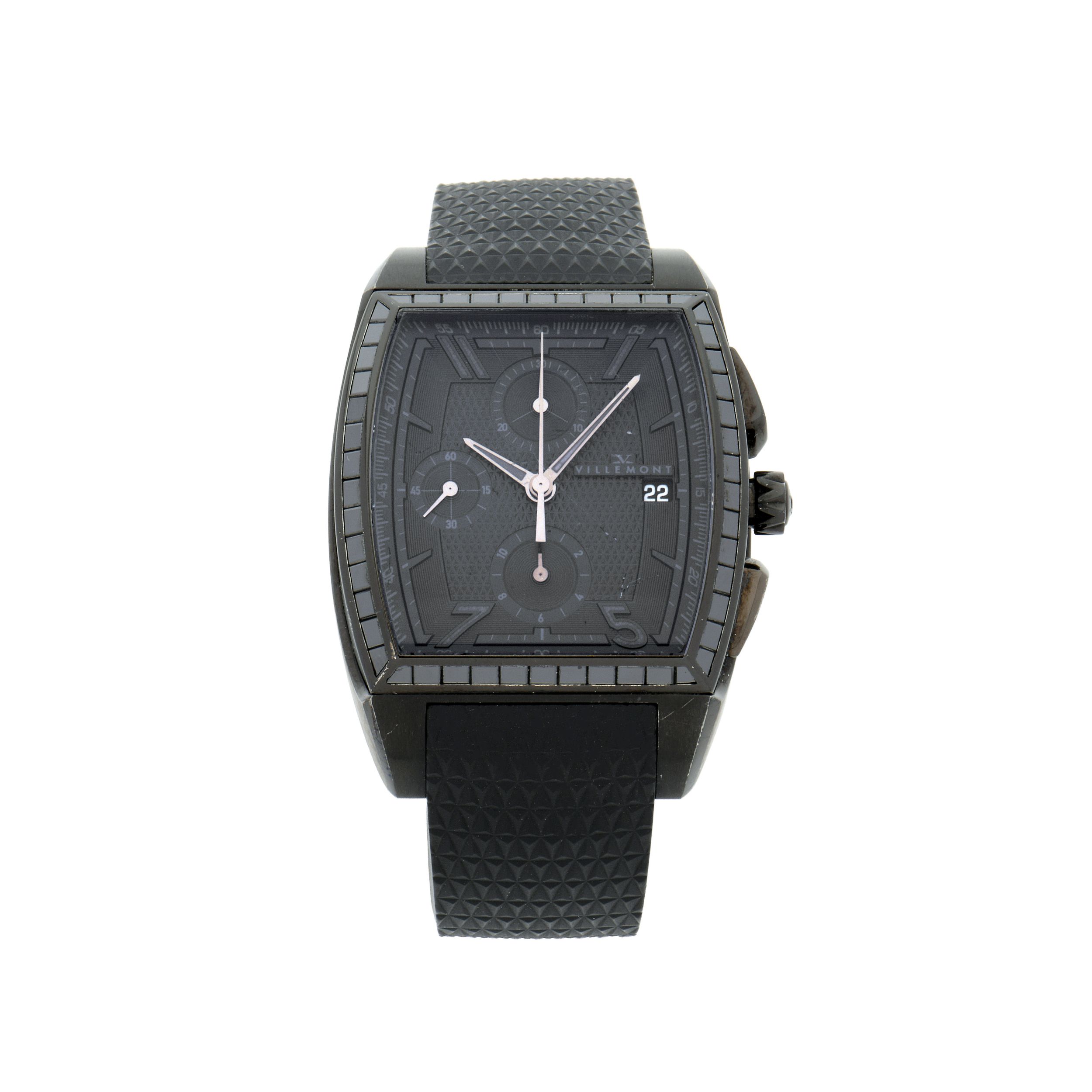 VILLEMONT ASTON T NIGHT HAWK CHRONOGRAPH 