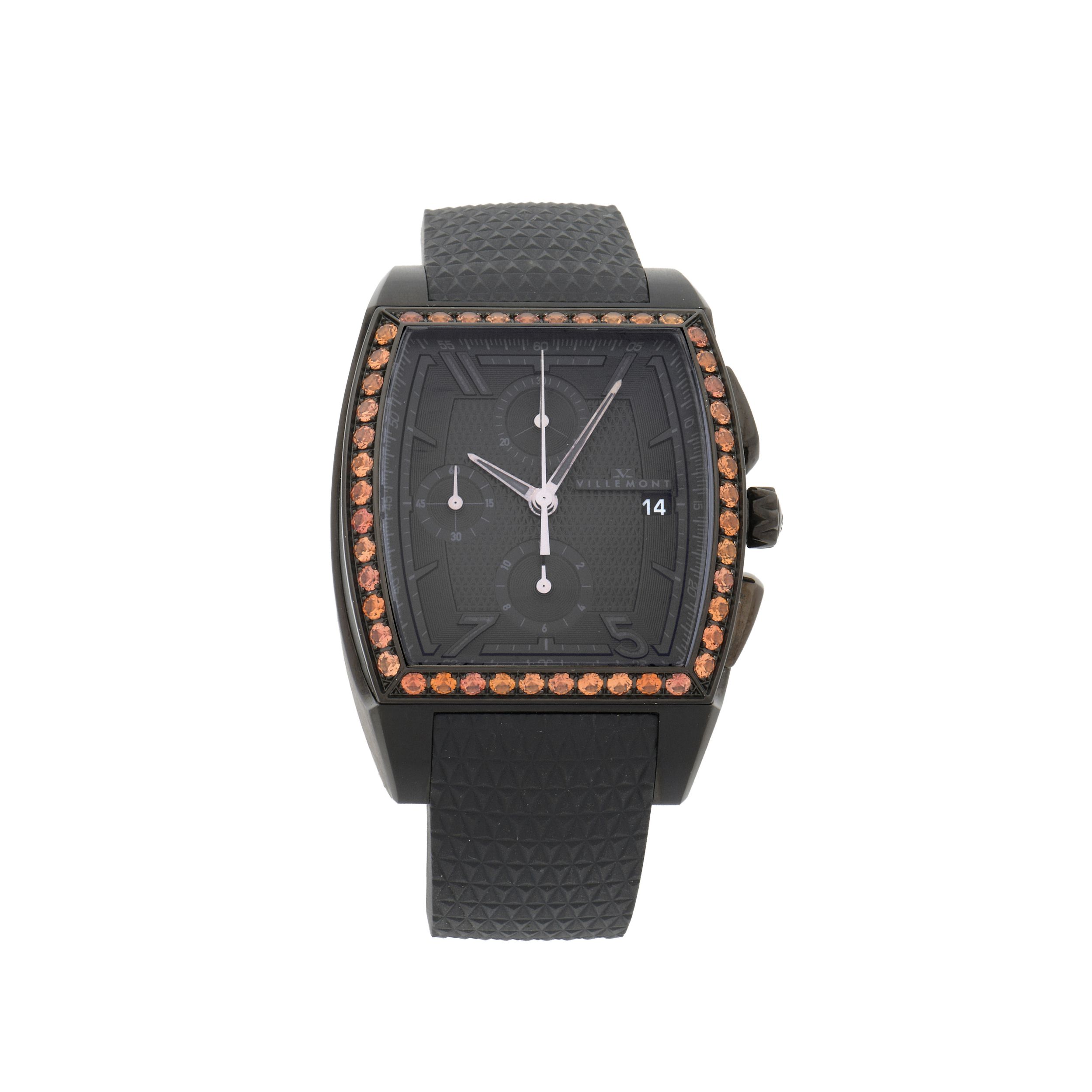 VILLEMONT ASTON T NIGHT HAWK CHRONOGRAPH 
