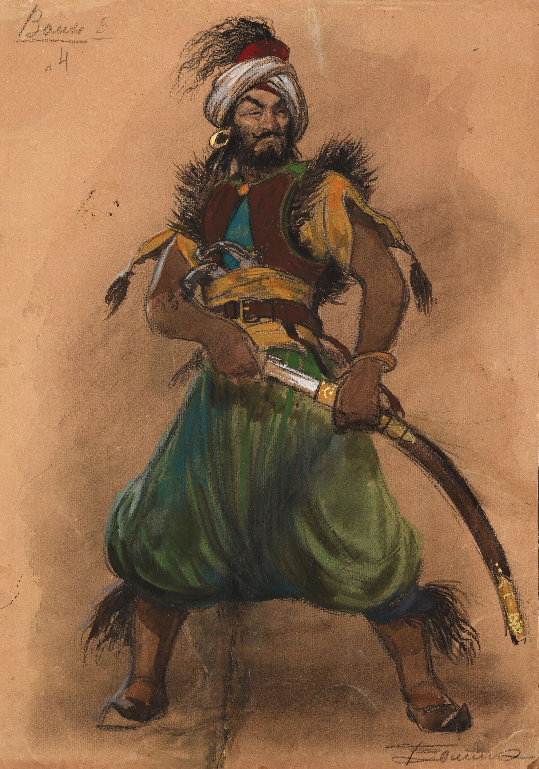 BAKST Léon,:  | H&ocirc;tel Des Ventes de Monte-Carlo