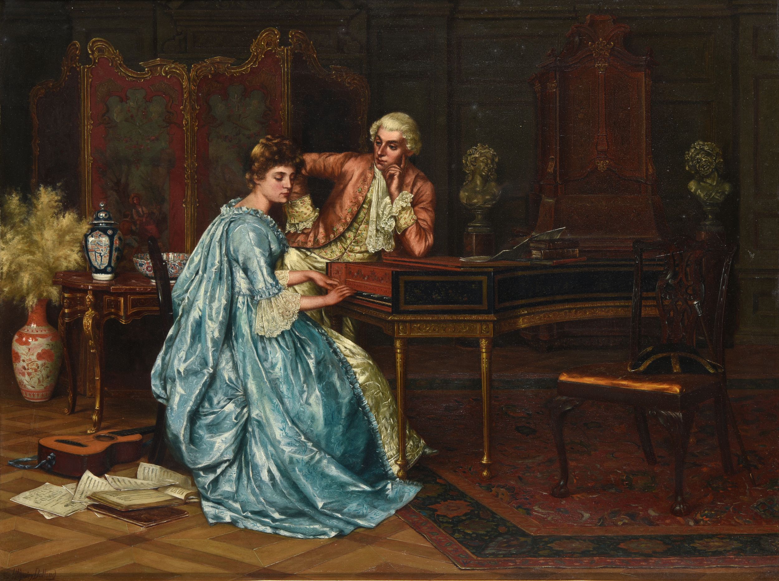 ECOLE FRANCAISE DU XVIIIÈME SIÈCLE:  | H&ocirc;tel Des Ventes de Monte-Carlo