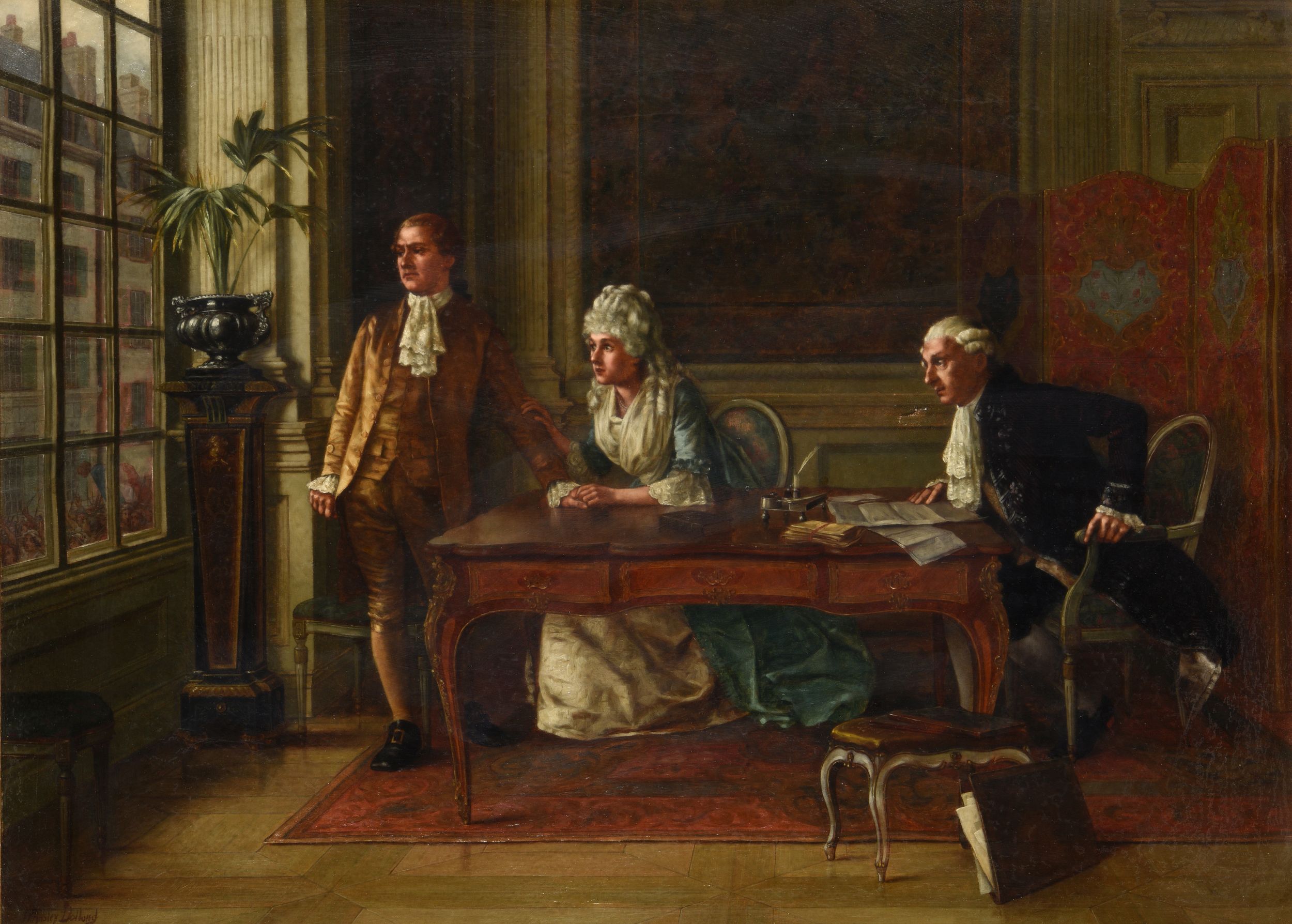 ECOLE FRANCAISE DU XVIIIÈME SIÈCLE:  | H&ocirc;tel Des Ventes de Monte-Carlo