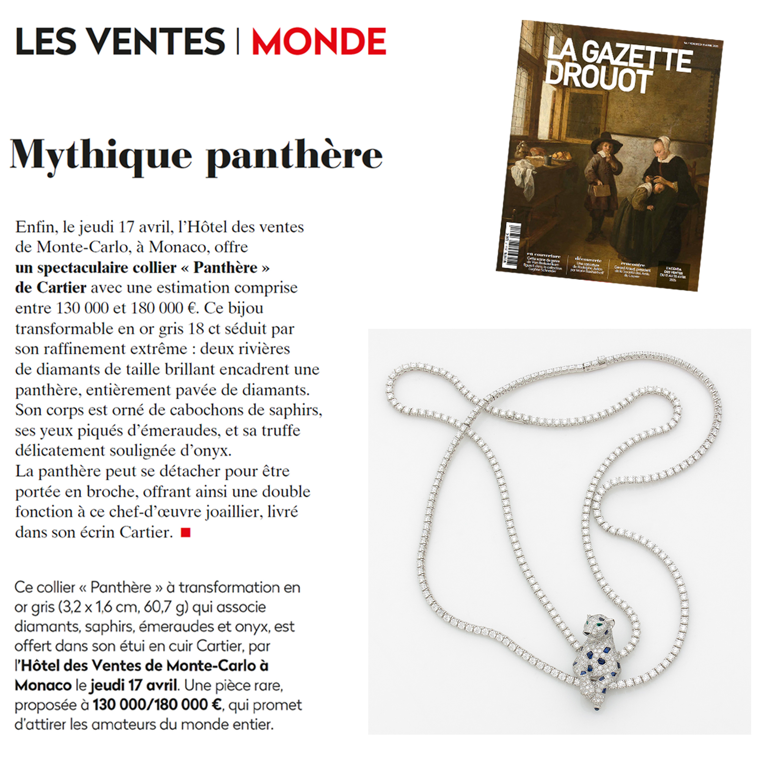 Mythique panthère