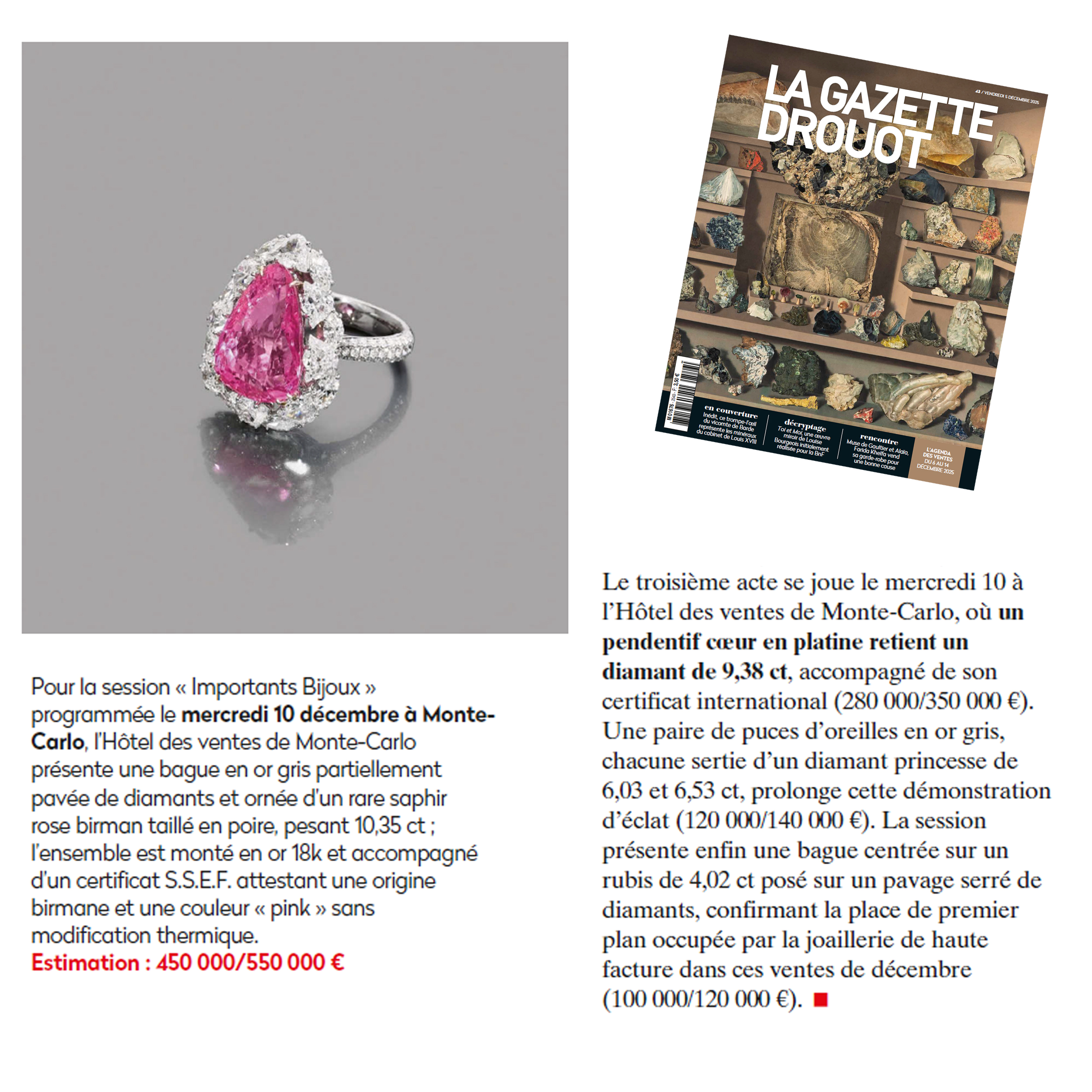 Importants Bijoux