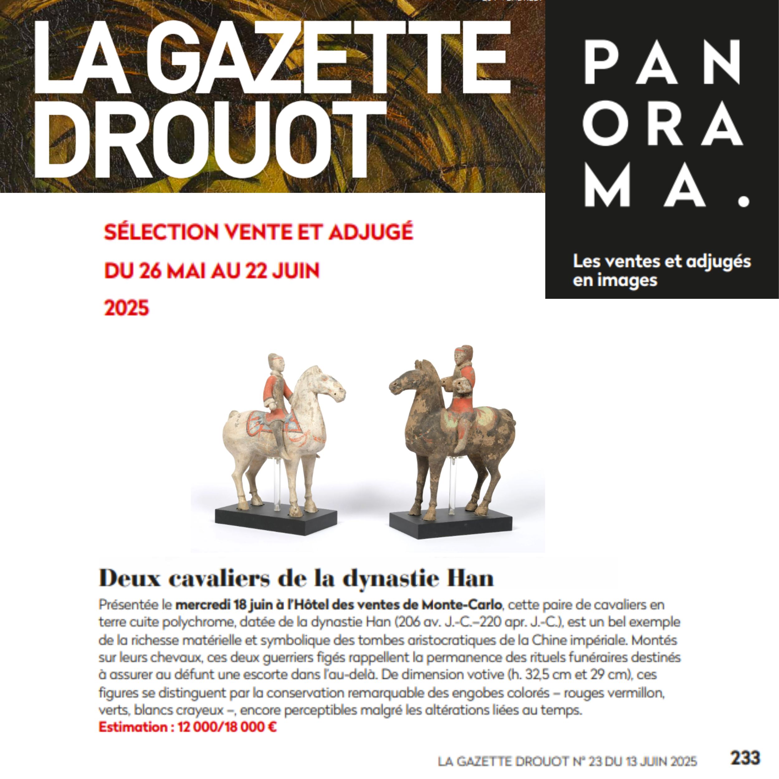Deux cavaliers de la dynastie Han