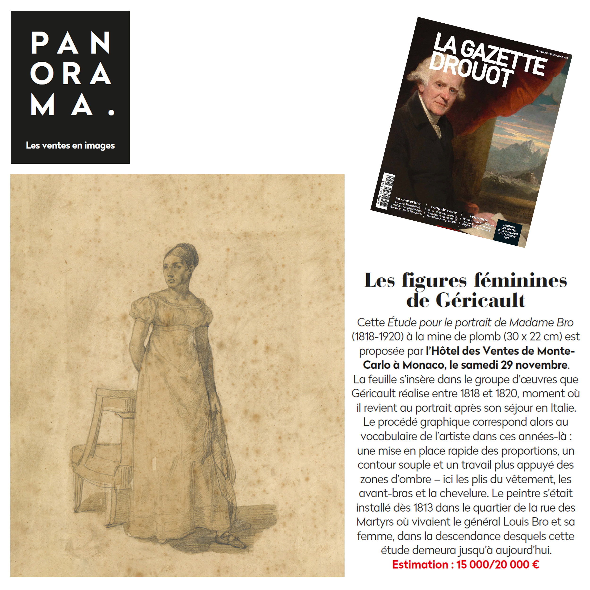 Les figures féminines de Géricault