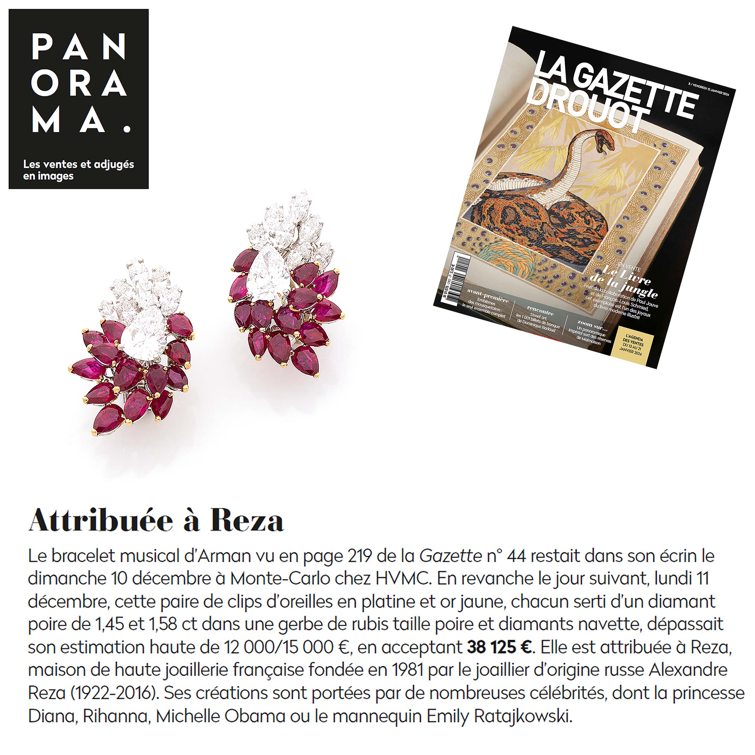 Attribuée à Reza