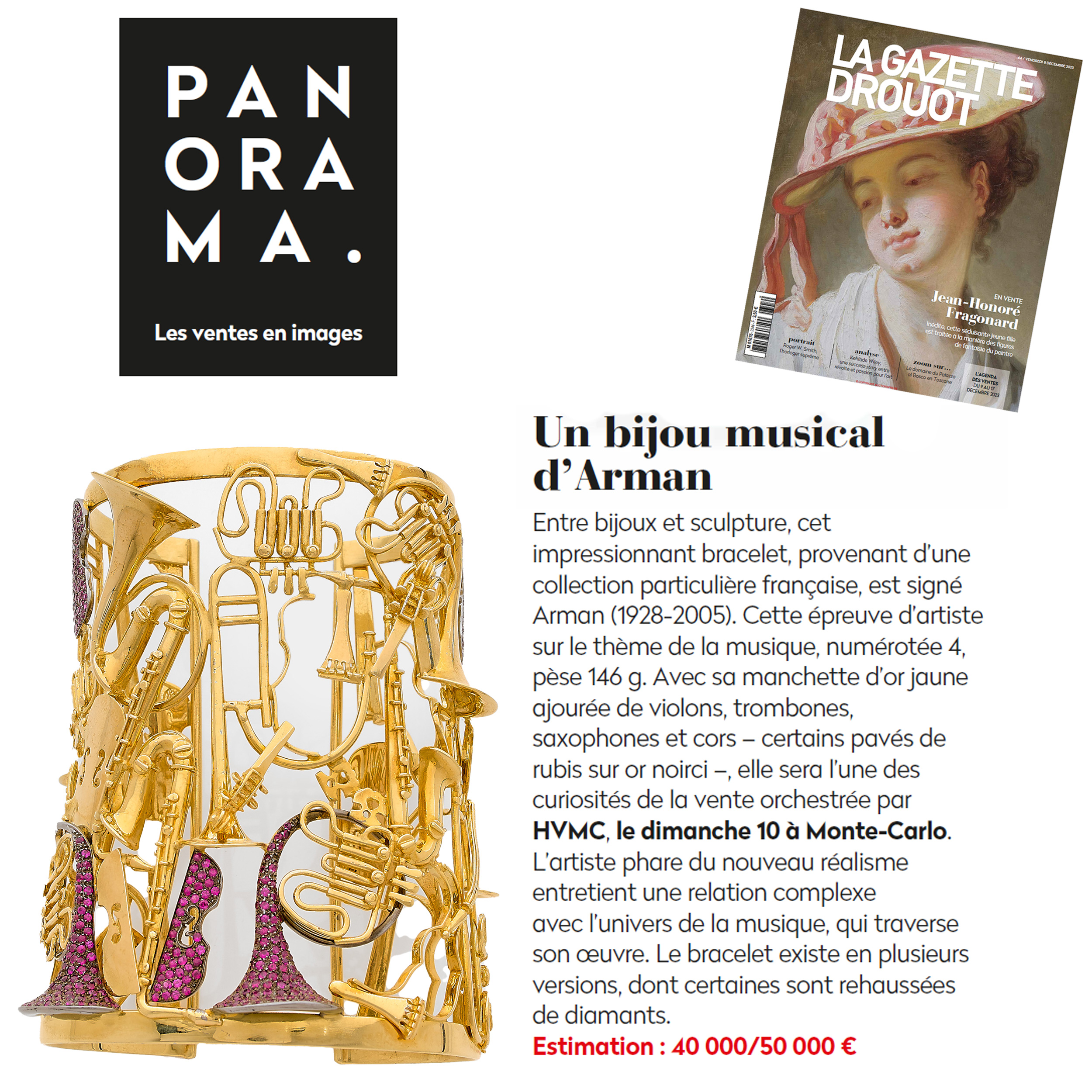 Un bijou musical d’Arman