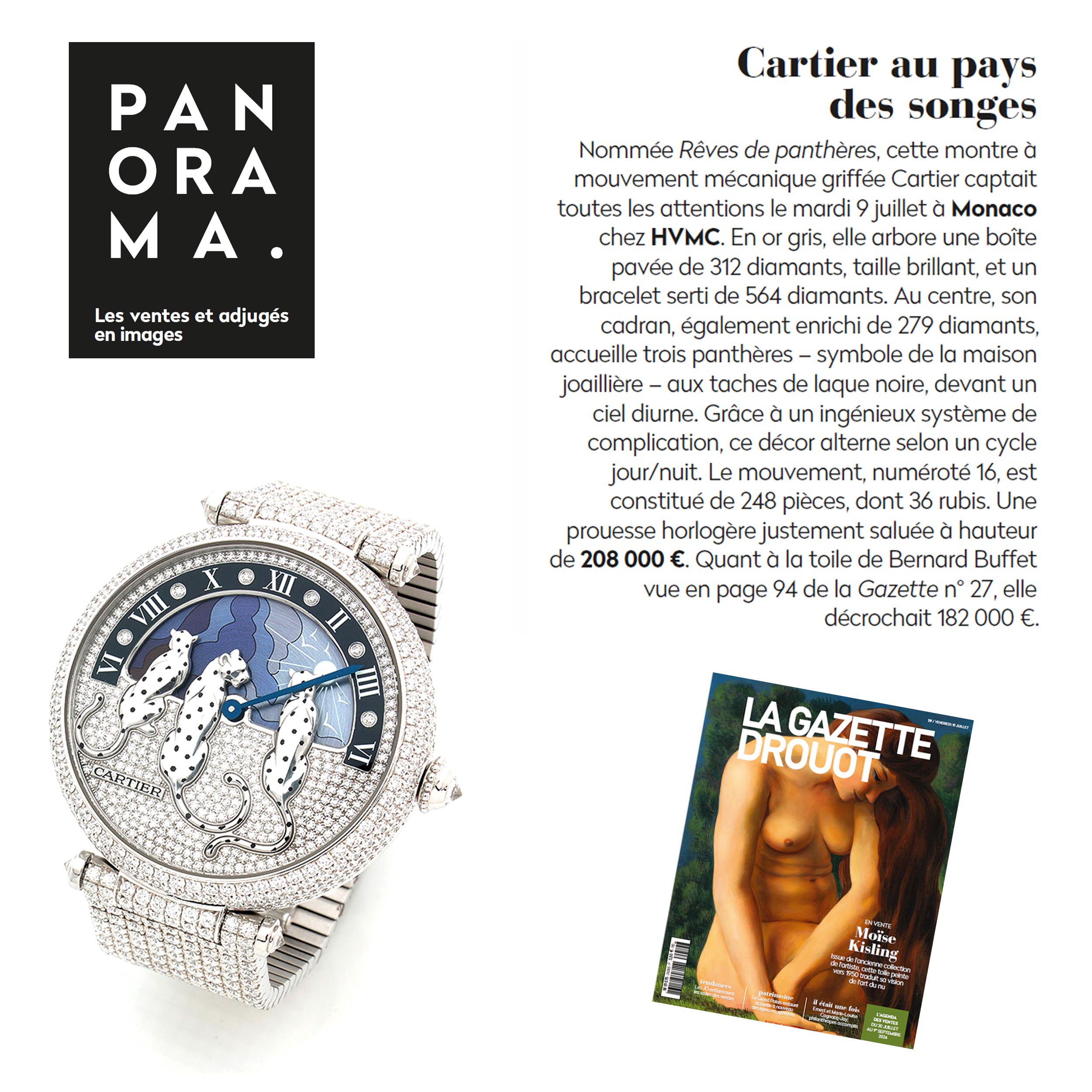 Cartier au pays des songes