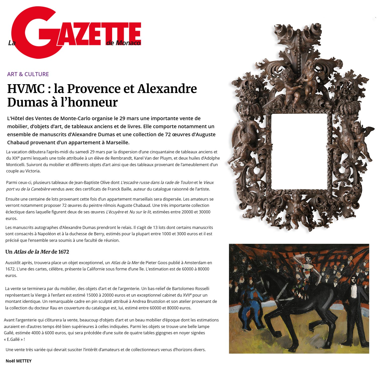 La Provence et Alexandre Dumas à l’honneur