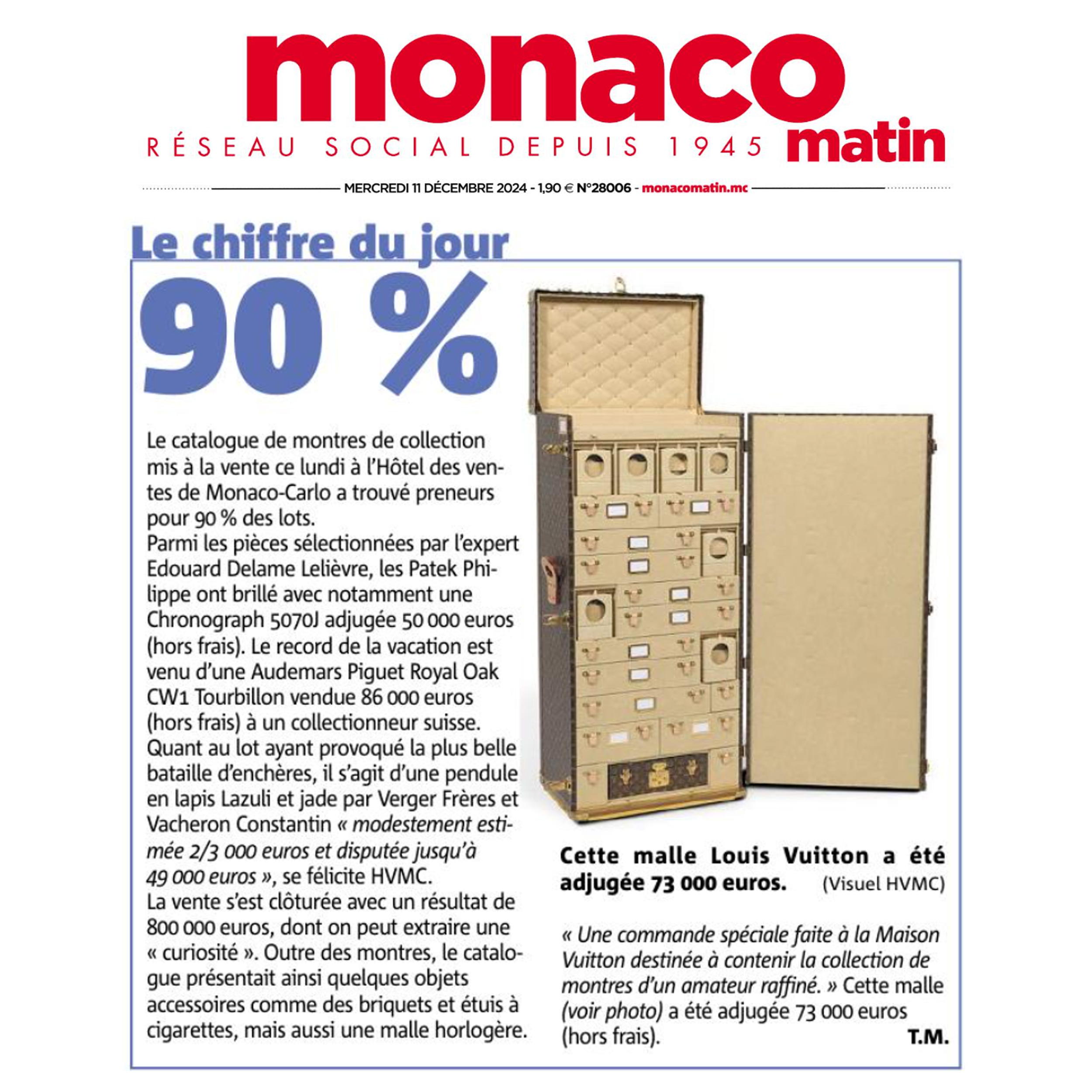 Le chiffre du jour : 90%