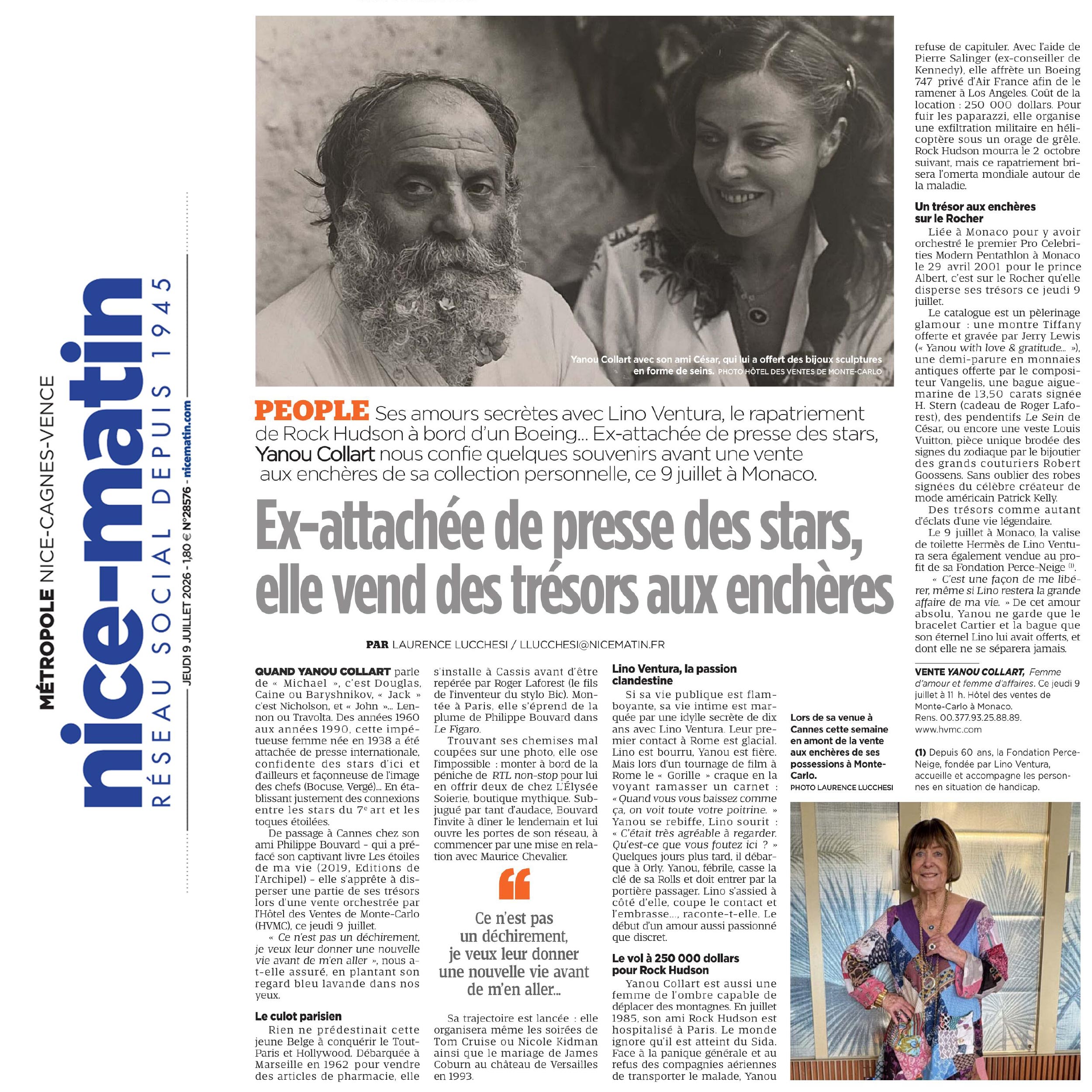 Ex-attachée de presse des stars elle vend des trésors aux enchères
