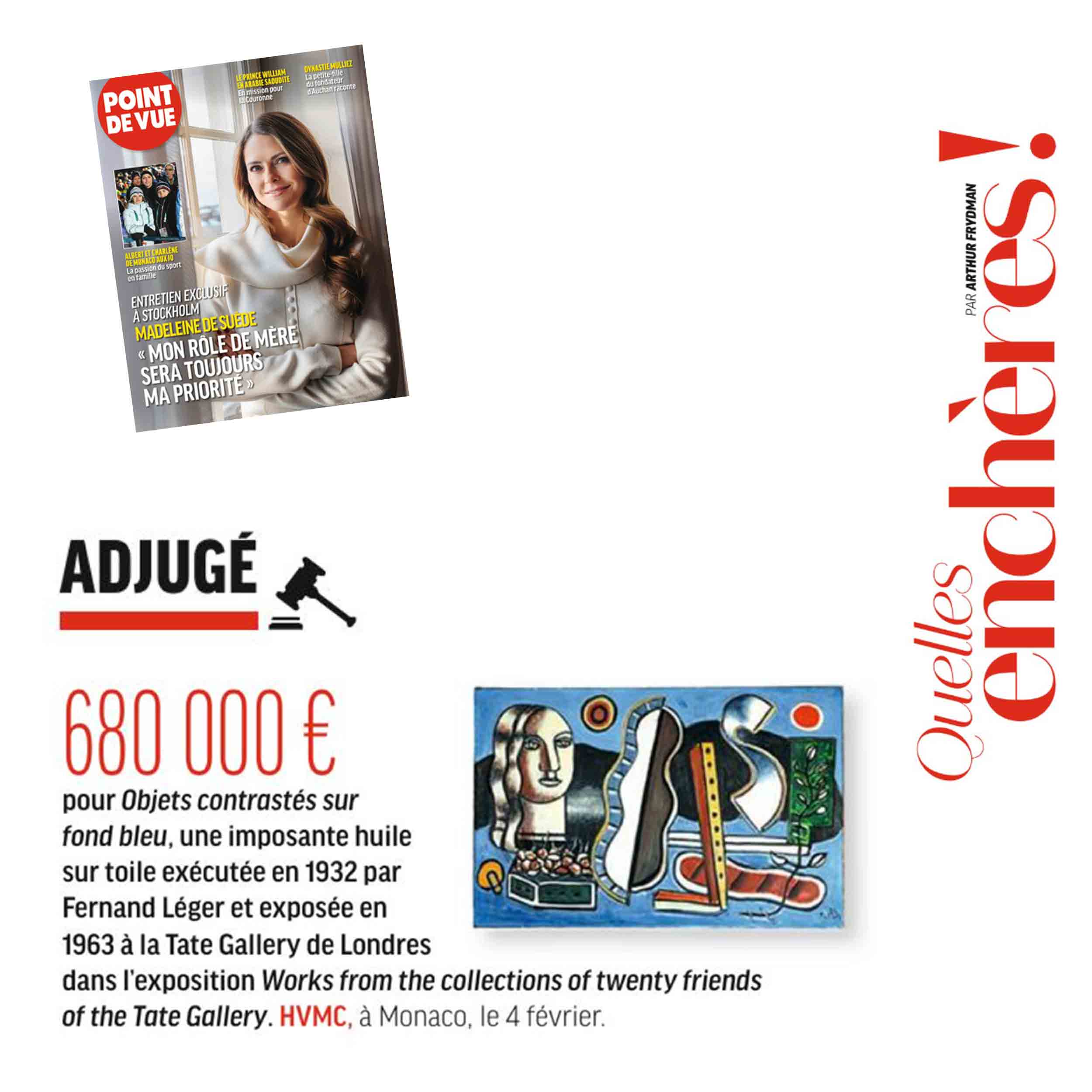 680 000 euros pour Fernand Léger